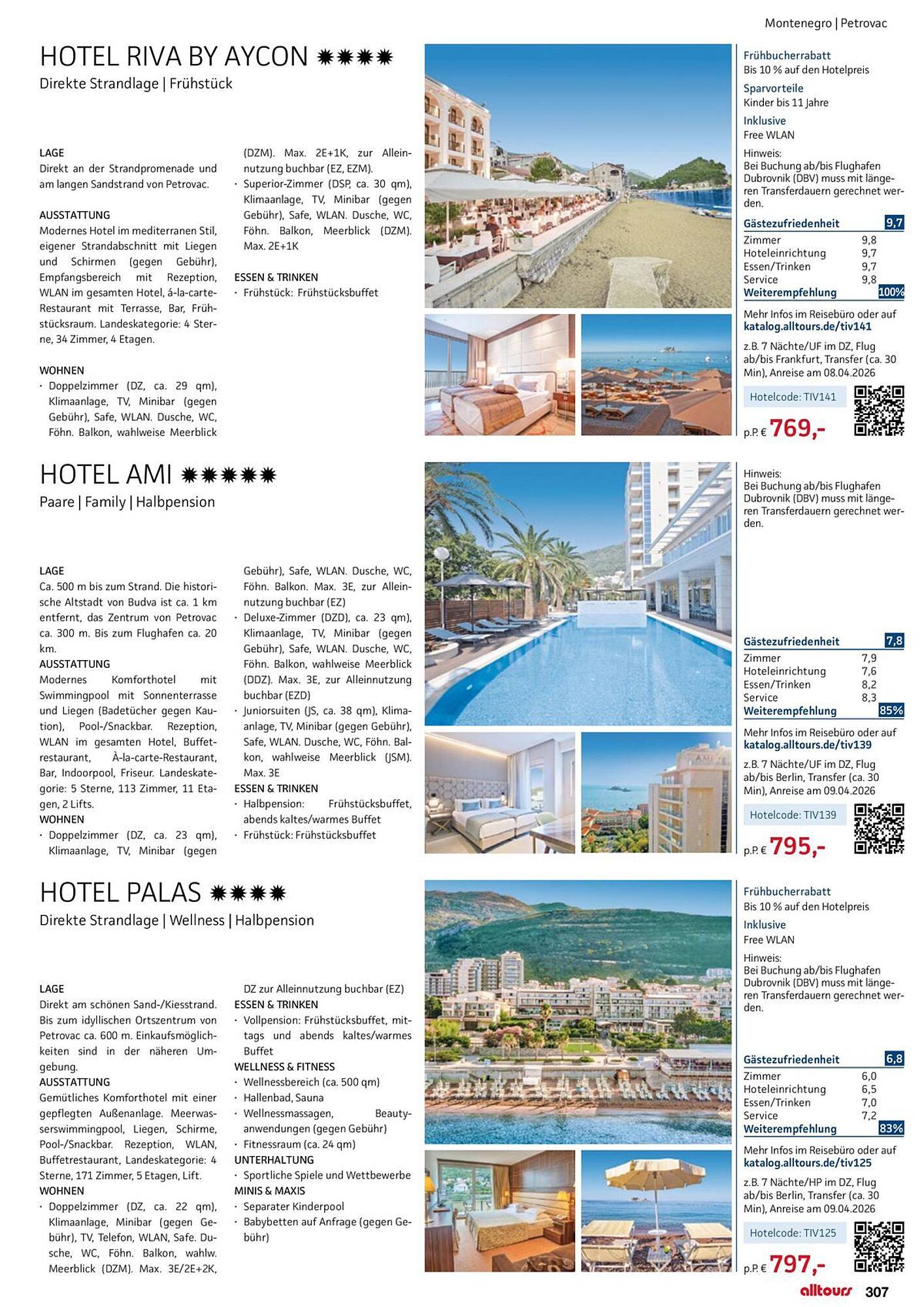 alltours Reisecenter Prospekt - Pagina 307