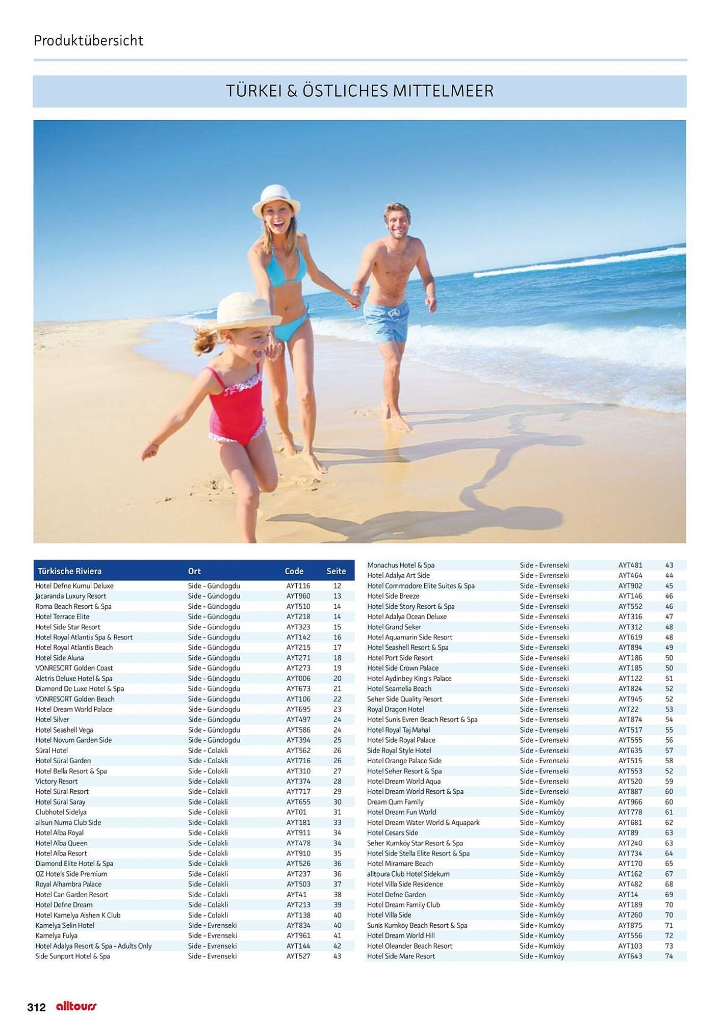 alltours Reisecenter Prospekt - Pagina 312