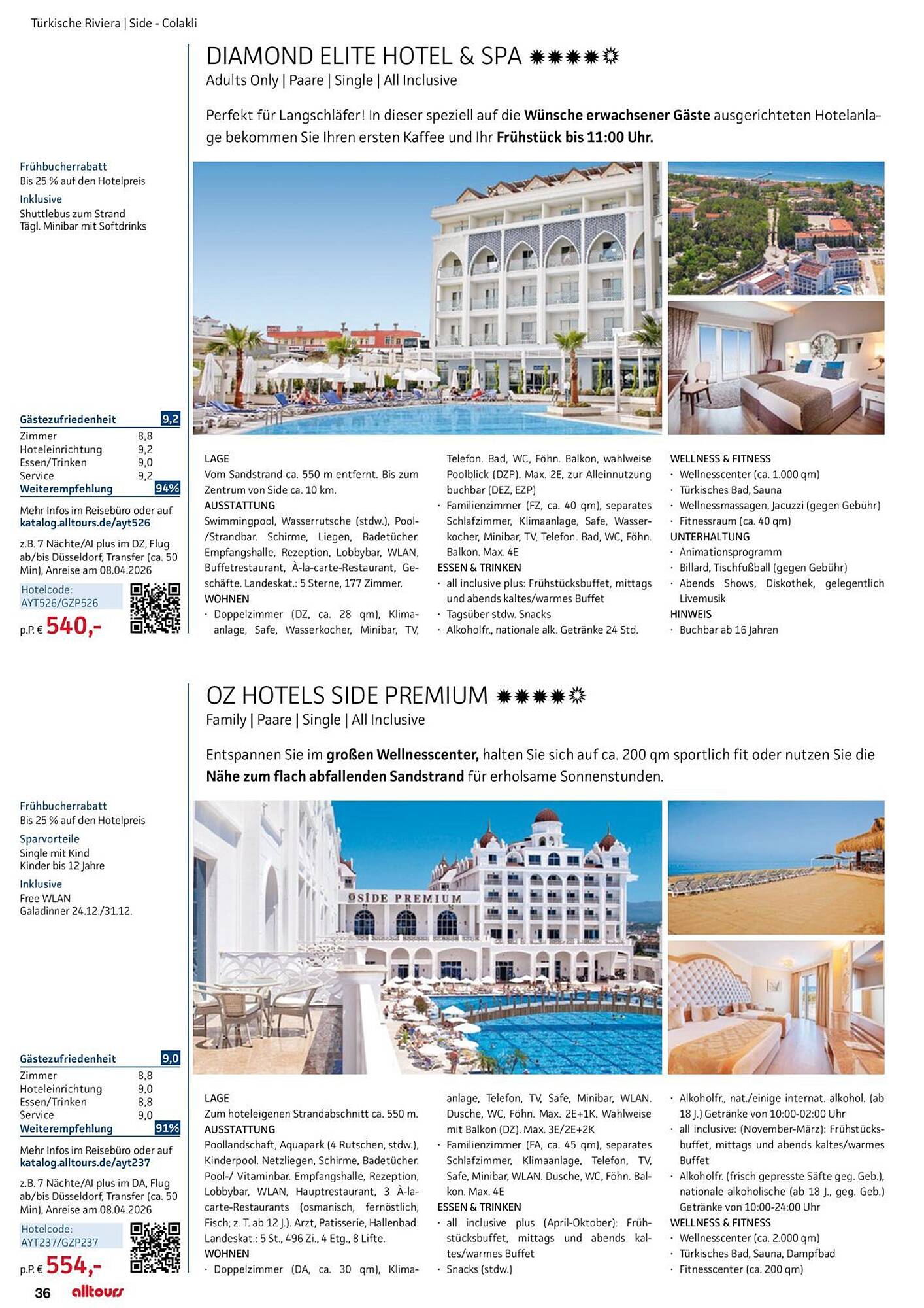 alltours Reisecenter Prospekt - Pagina 36
