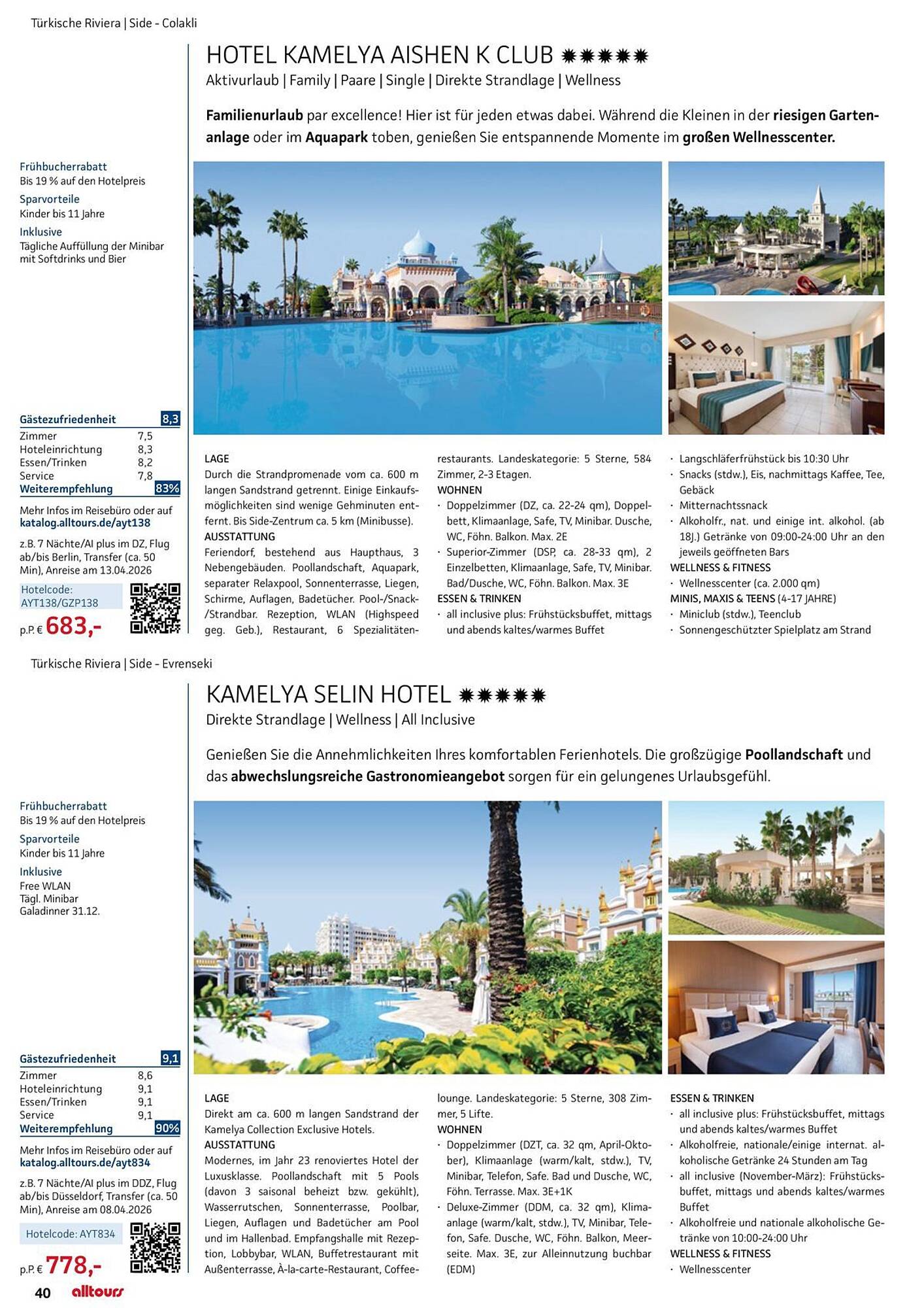 alltours Reisecenter Prospekt - Pagina 40