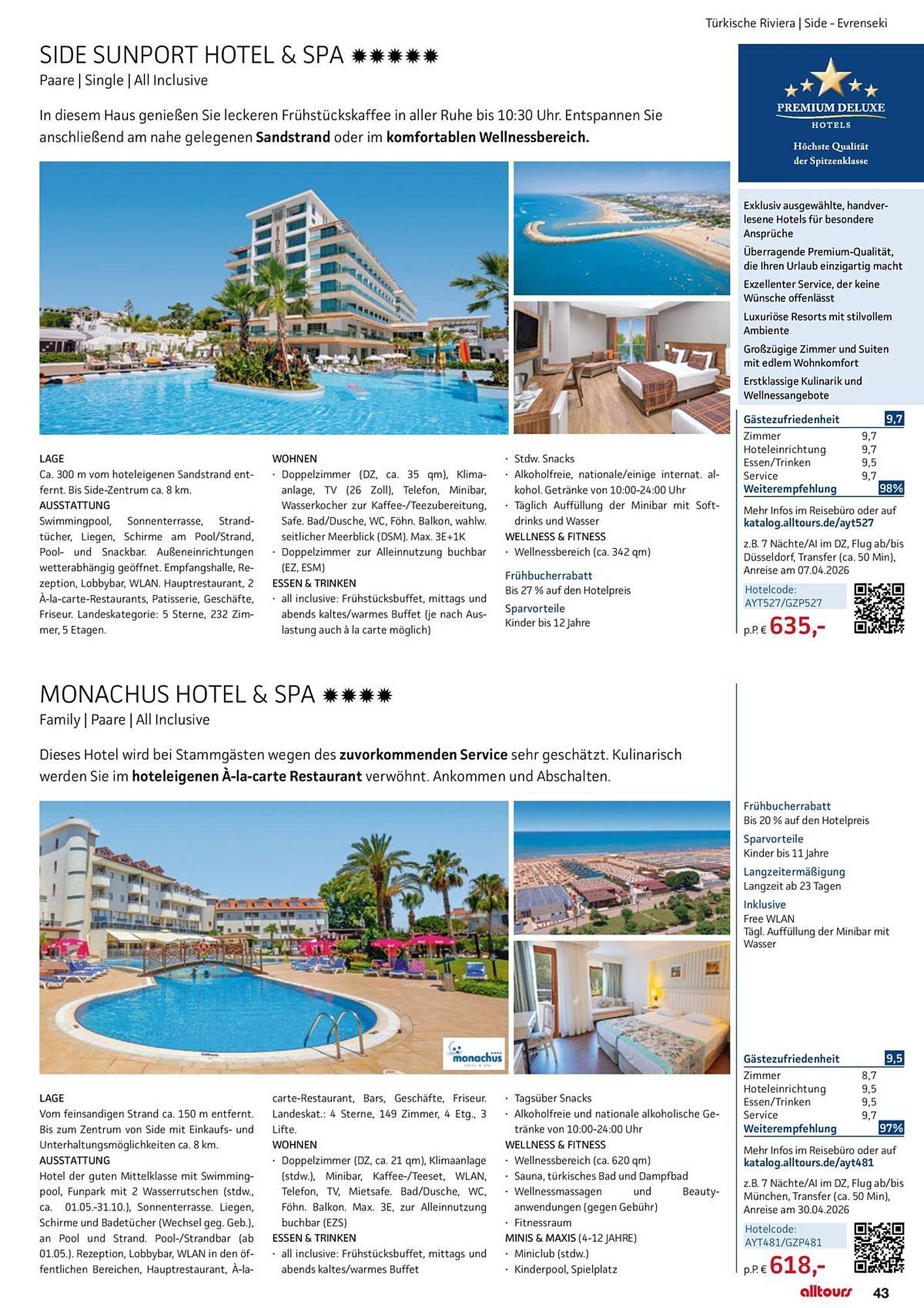 alltours Reisecenter Prospekt - Pagina 43