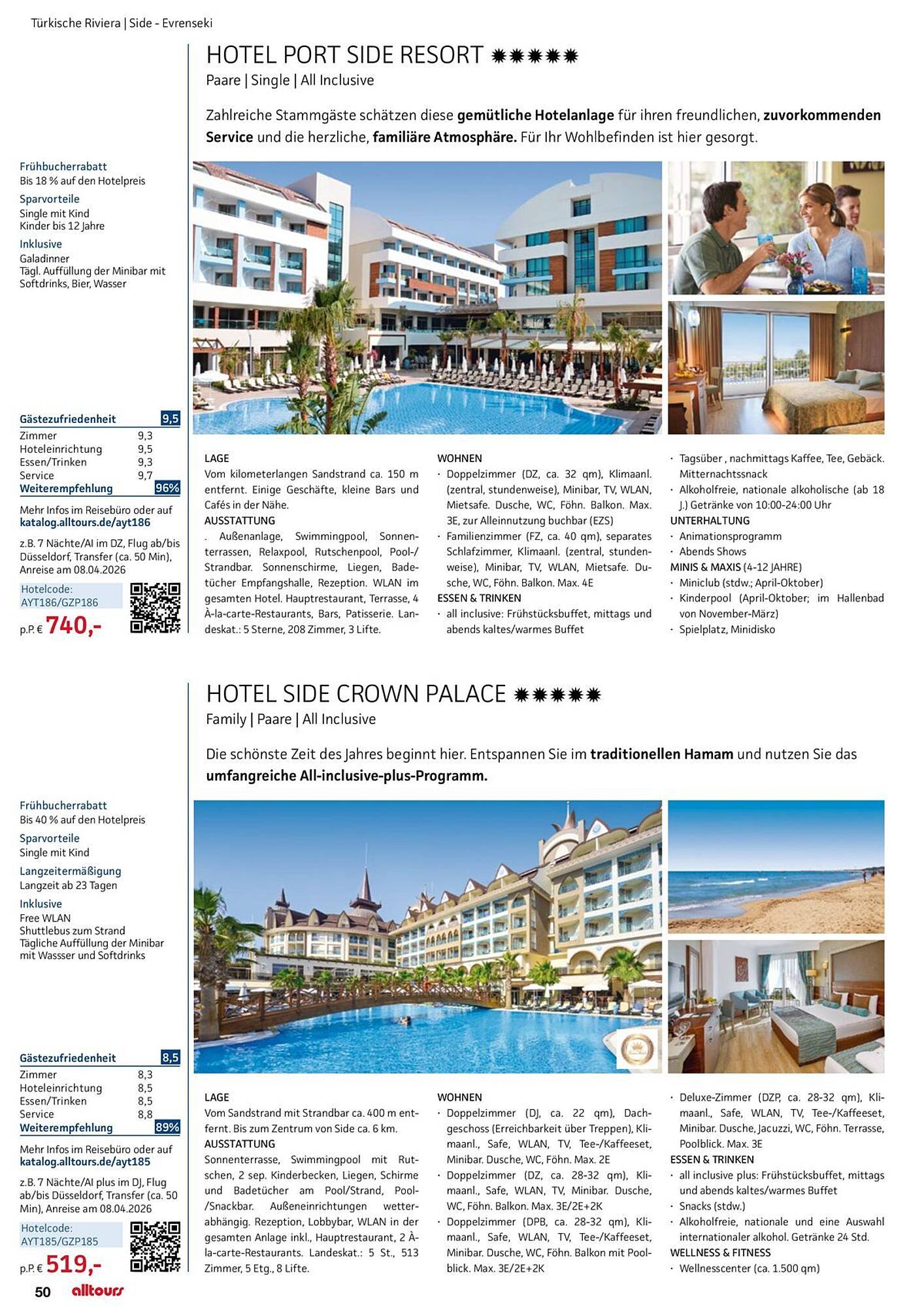 alltours Reisecenter Prospekt - Pagina 50