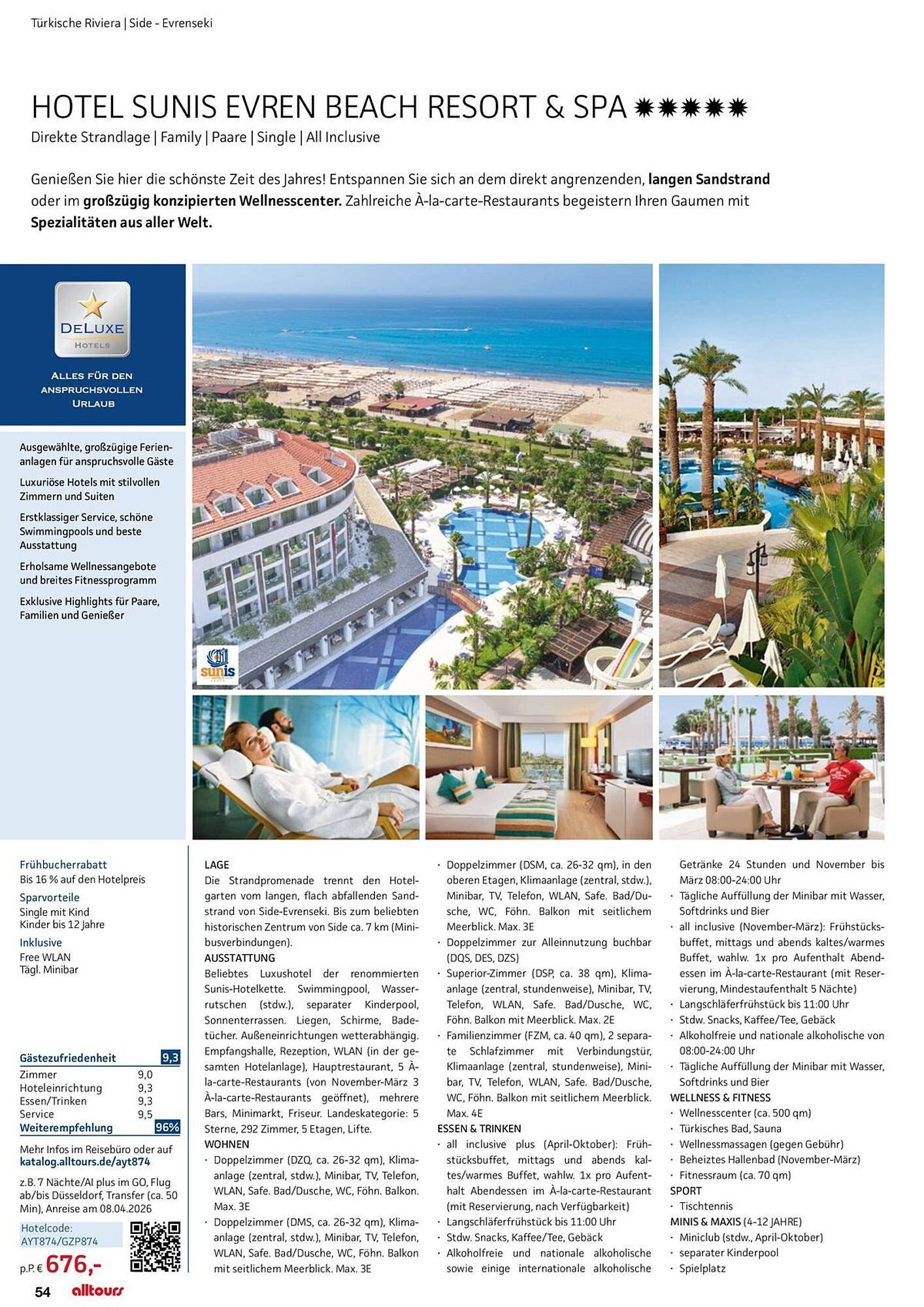 alltours Reisecenter Prospekt - Pagina 54