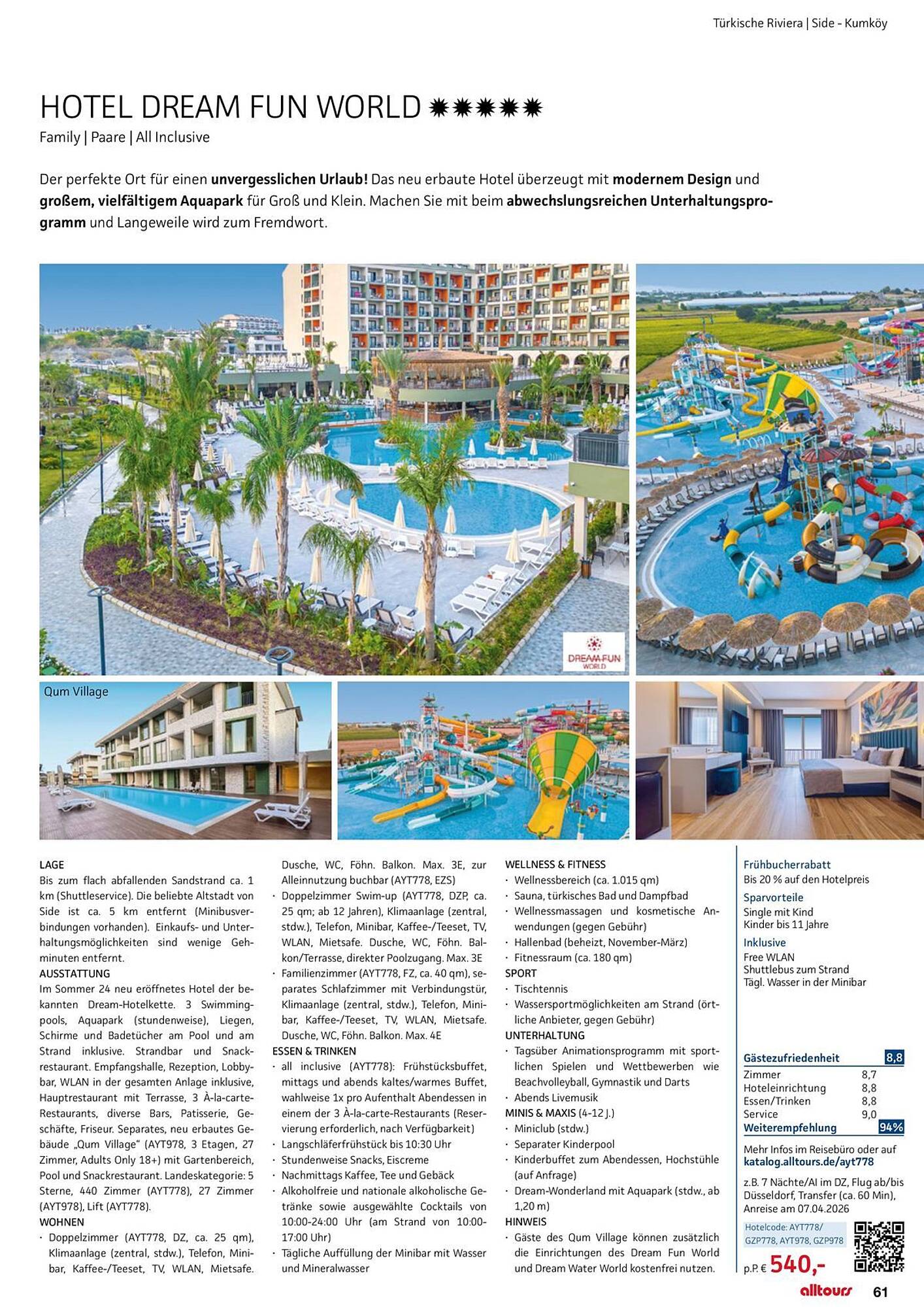 alltours Reisecenter Prospekt - Pagina 61