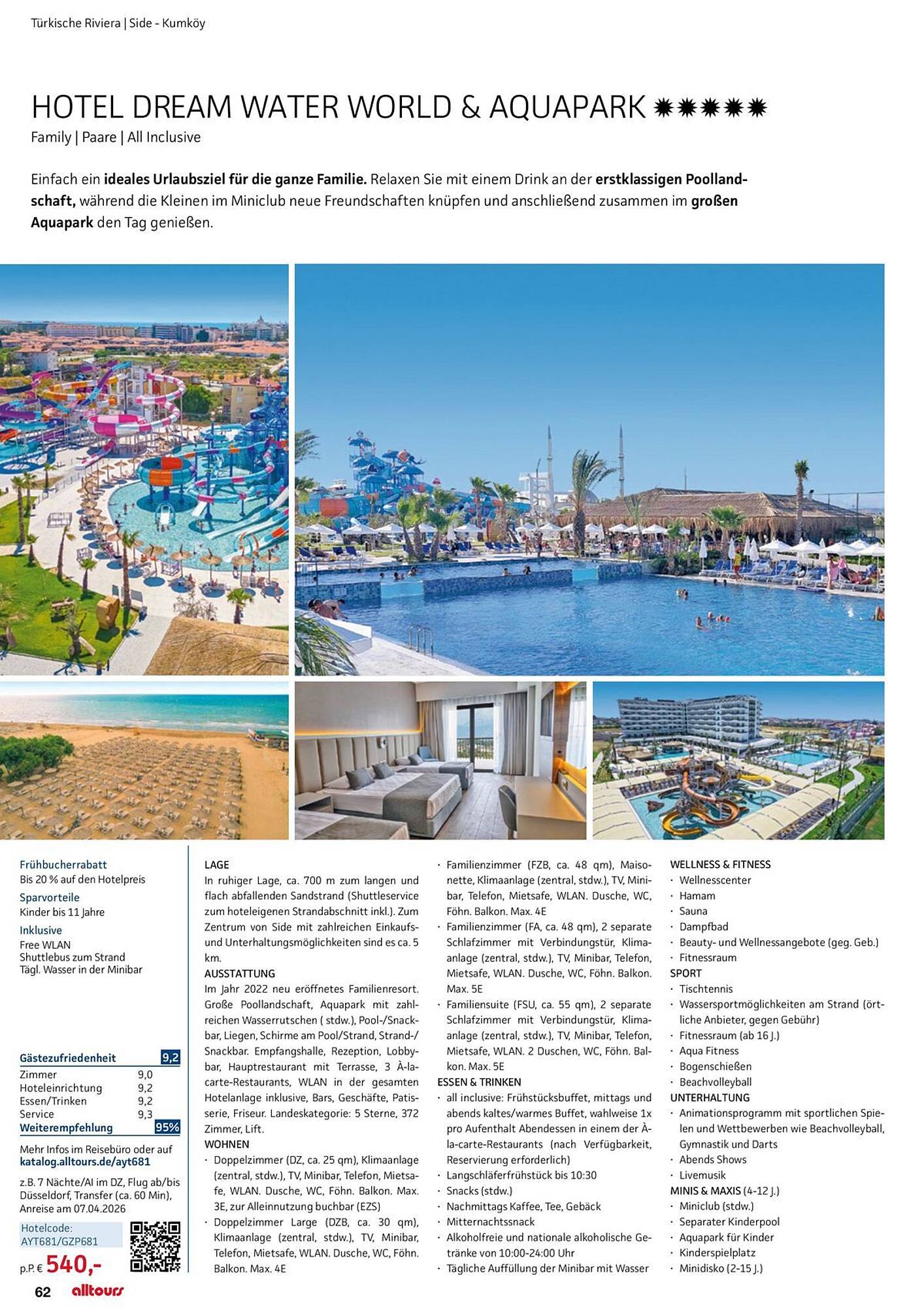 alltours Reisecenter Prospekt - Pagina 62