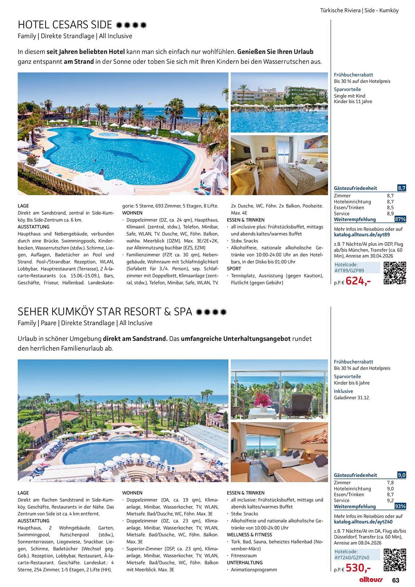 alltours Reisecenter Prospekt - Pagina 63
