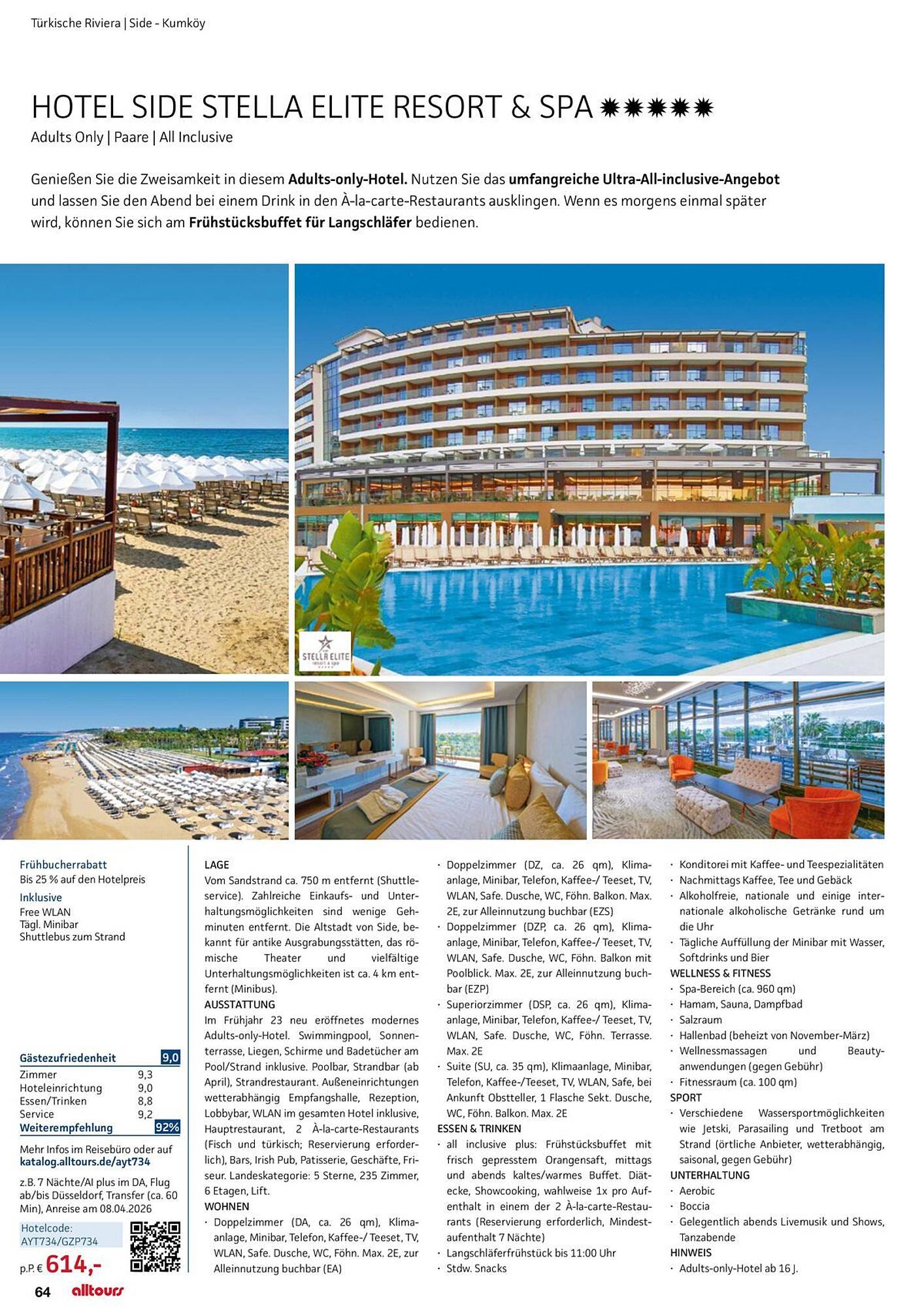 alltours Reisecenter Prospekt - Pagina 64