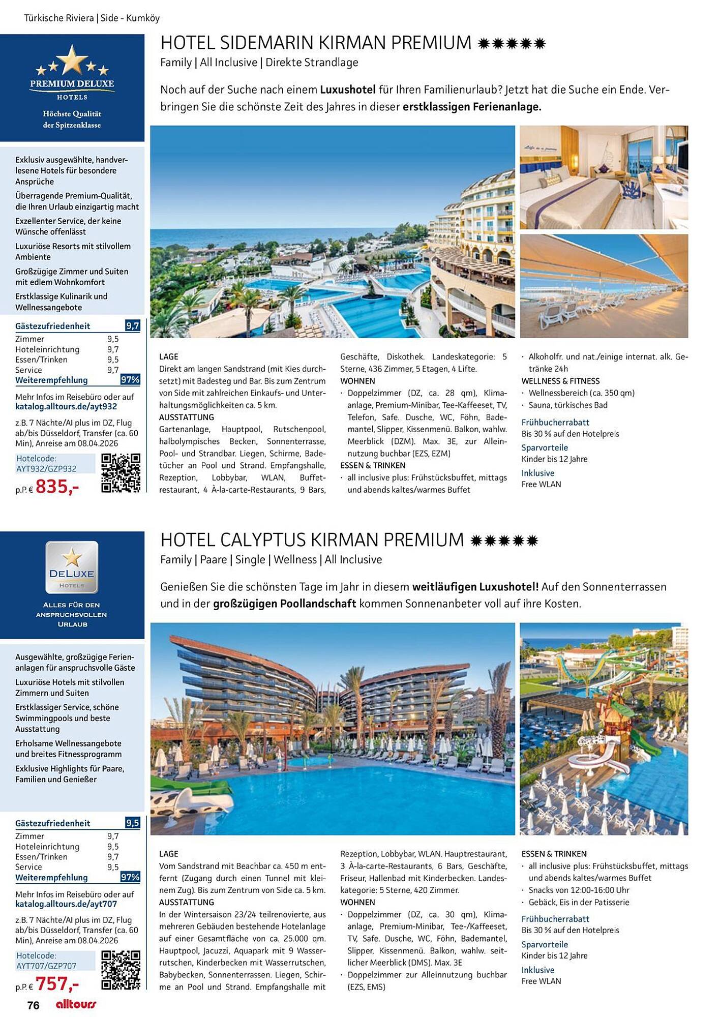 alltours Reisecenter Prospekt - Pagina 76