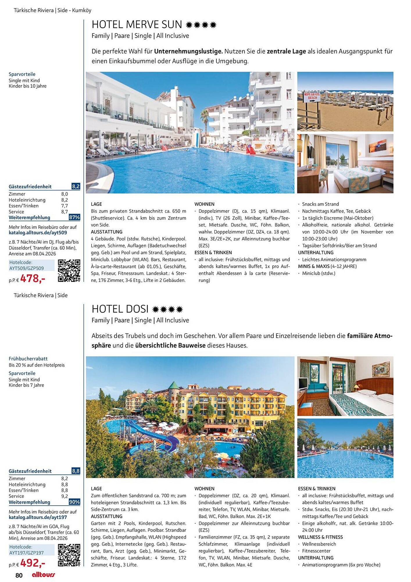 alltours Reisecenter Prospekt - Pagina 80