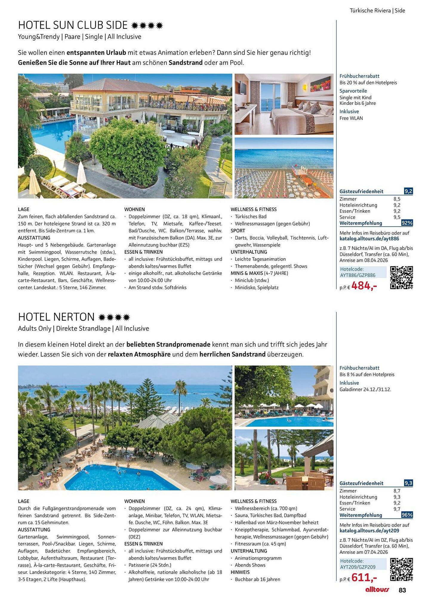 alltours Reisecenter Prospekt - Pagina 83