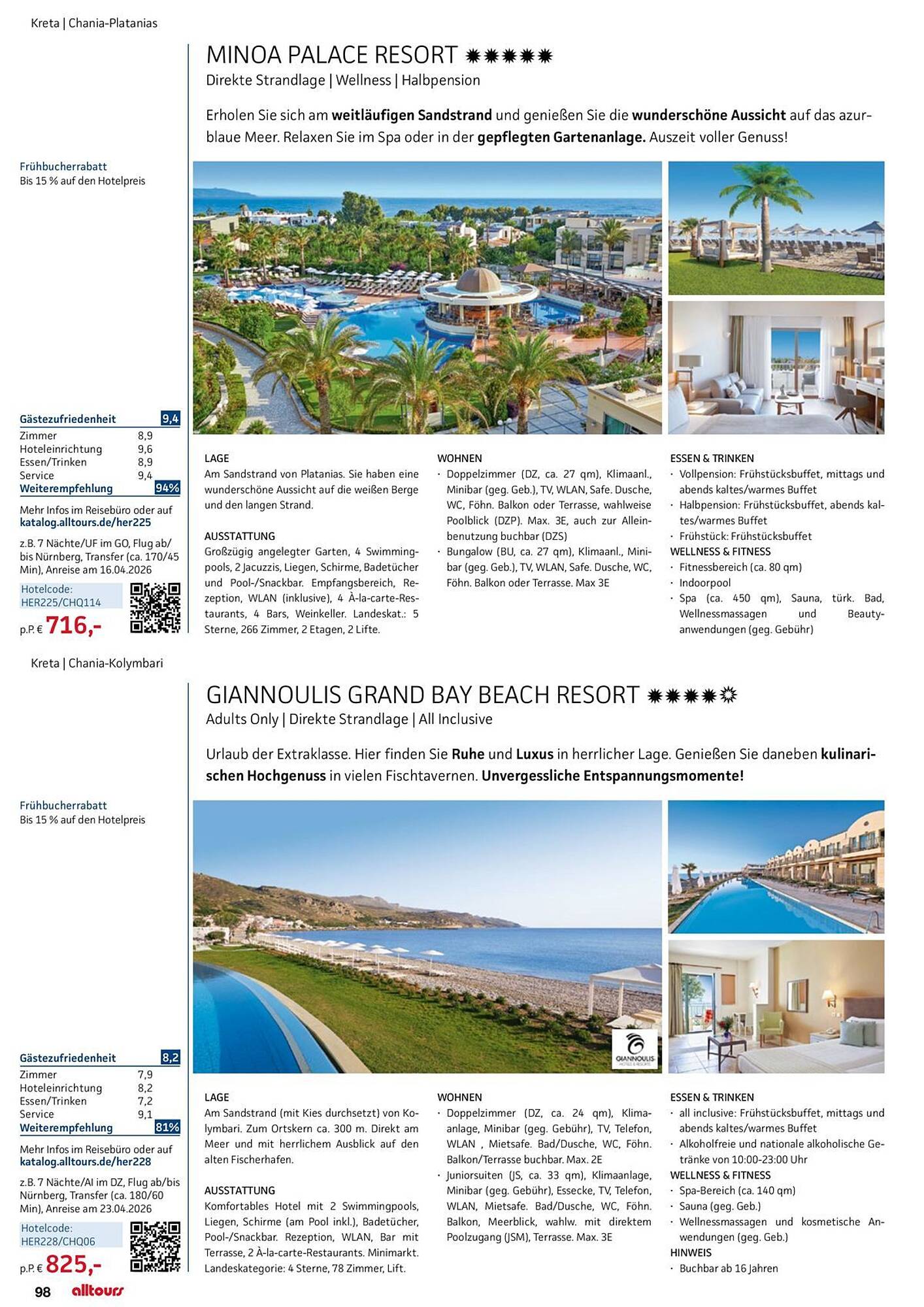 alltours Reisecenter Prospekt - Pagina 102