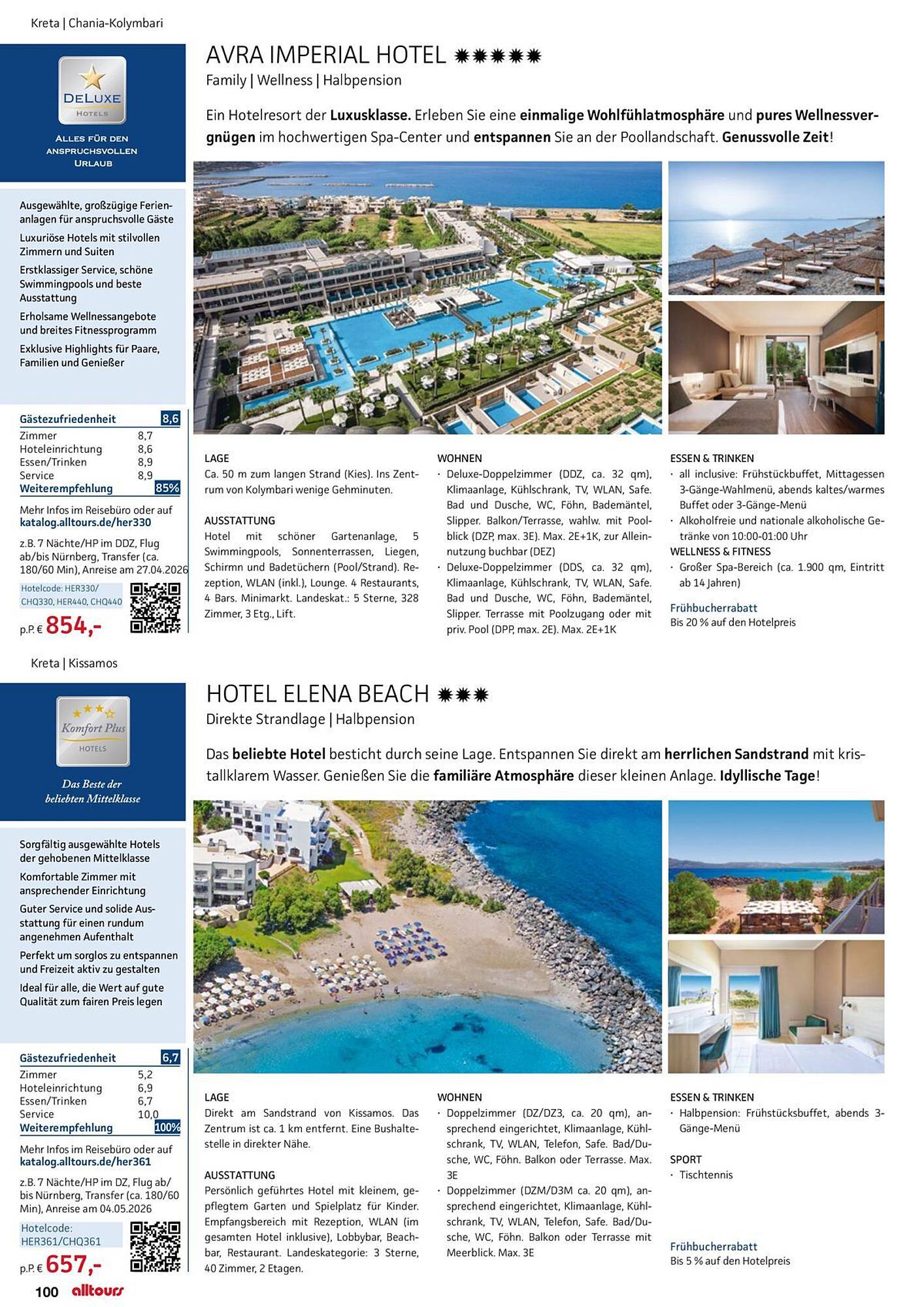 alltours Reisecenter Prospekt - Pagina 104
