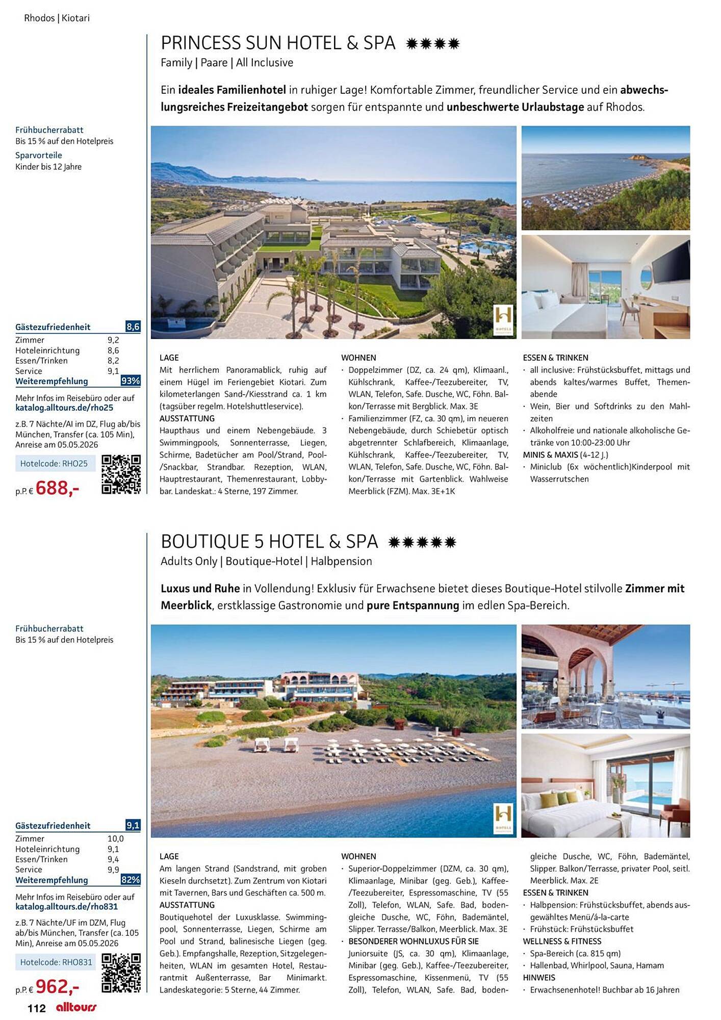 alltours Reisecenter Prospekt - Pagina 116