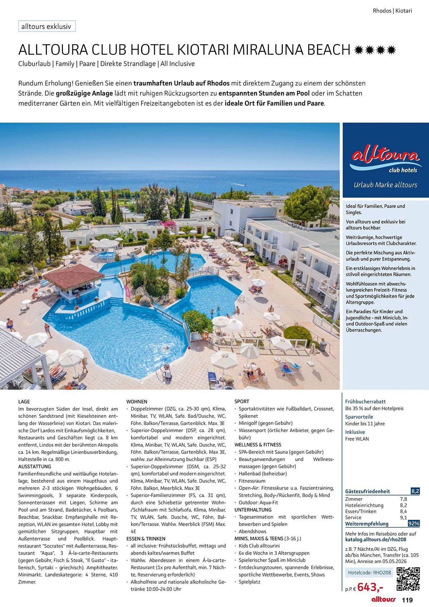 alltours Reisecenter Prospekt - Pagina 123