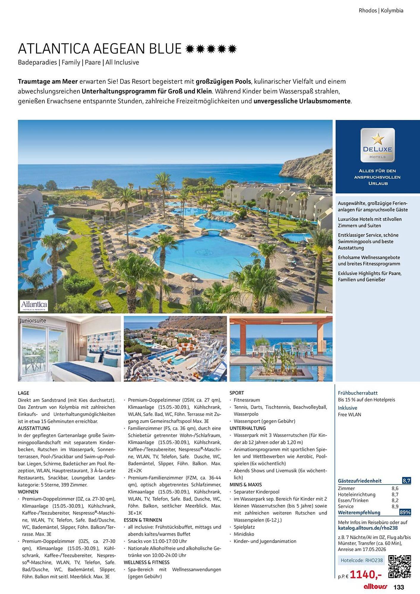 alltours Reisecenter Prospekt - Pagina 137
