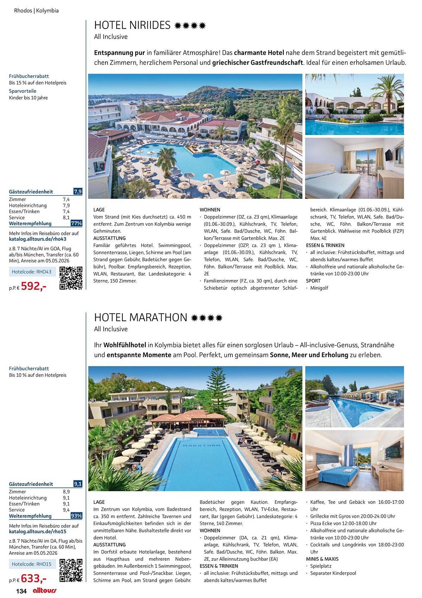 alltours Reisecenter Prospekt - Pagina 138