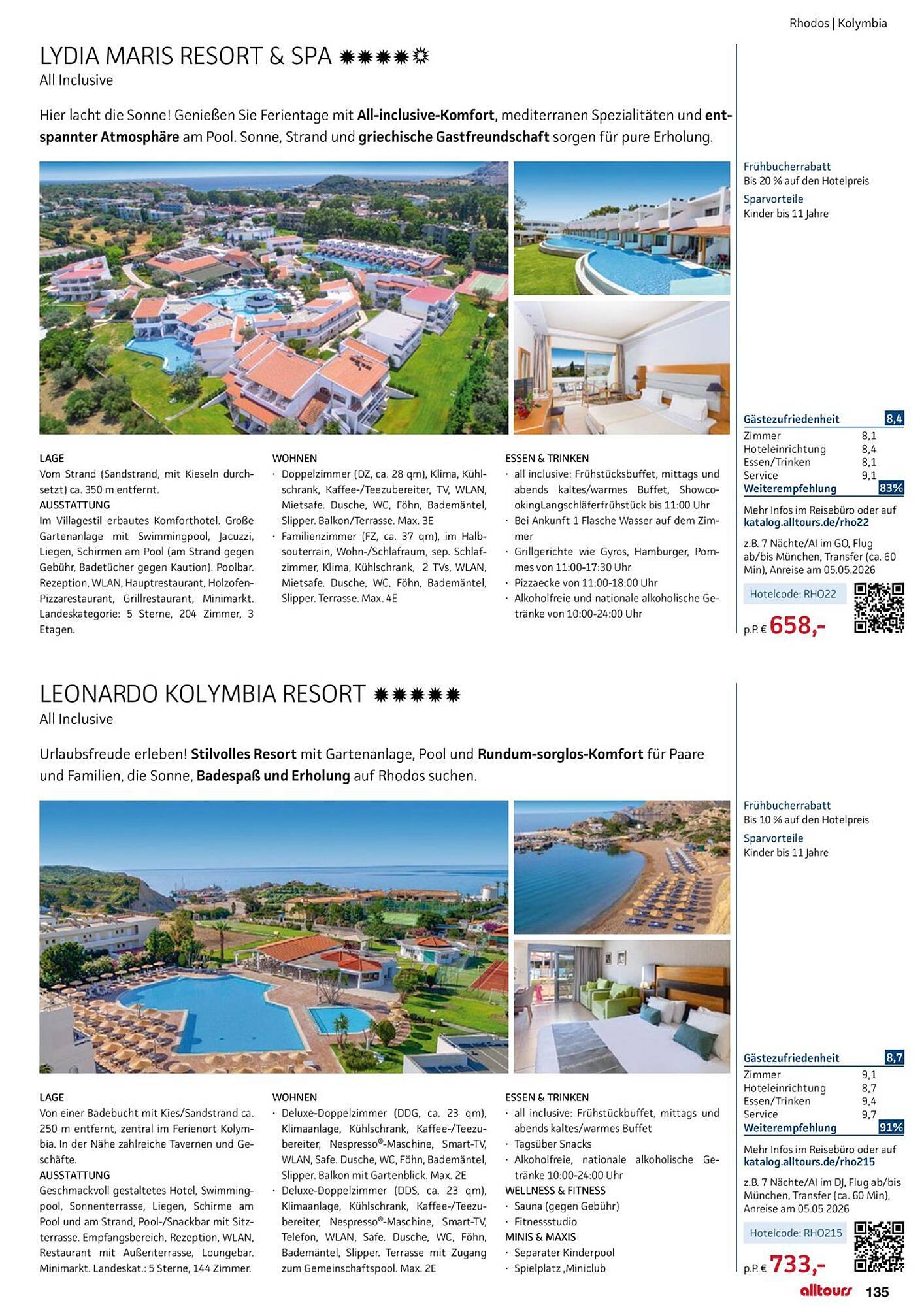 alltours Reisecenter Prospekt - Pagina 139