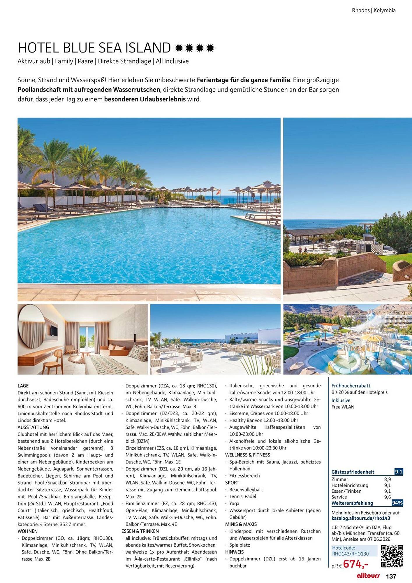 alltours Reisecenter Prospekt - Pagina 141