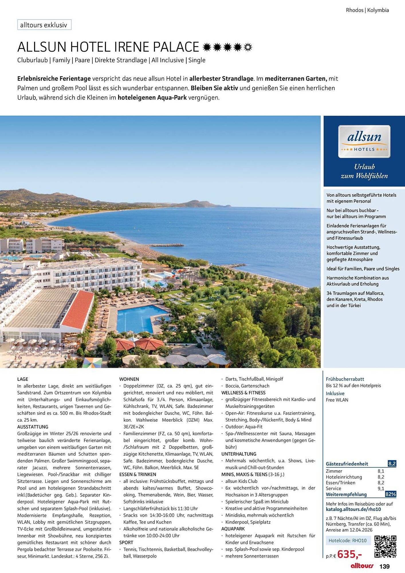 alltours Reisecenter Prospekt - Pagina 143