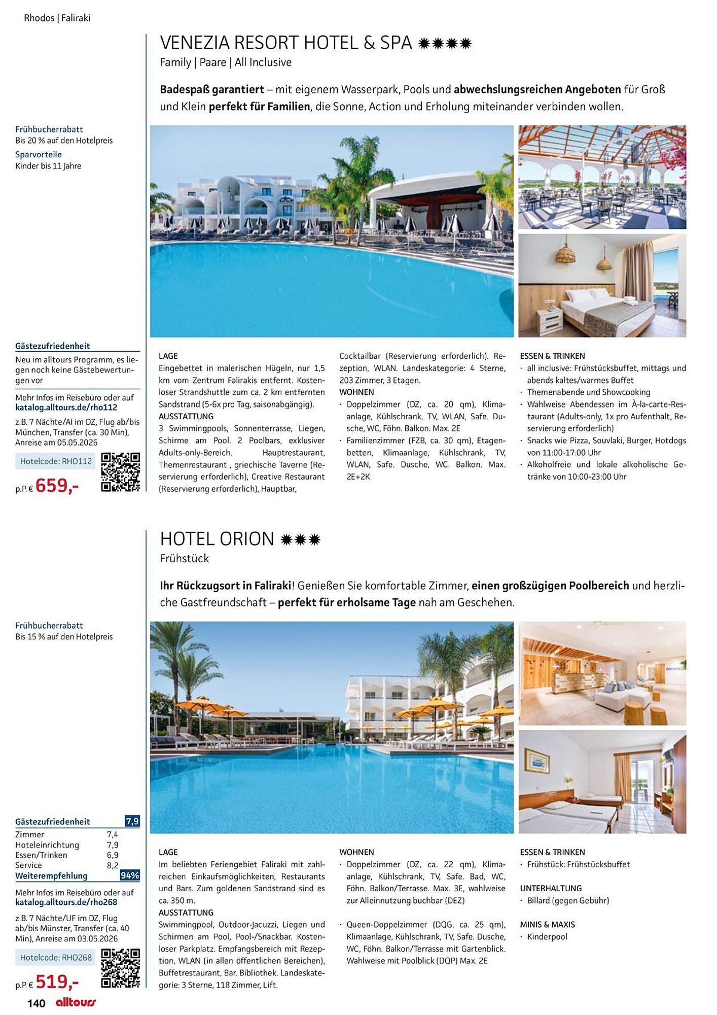 alltours Reisecenter Prospekt - Pagina 144