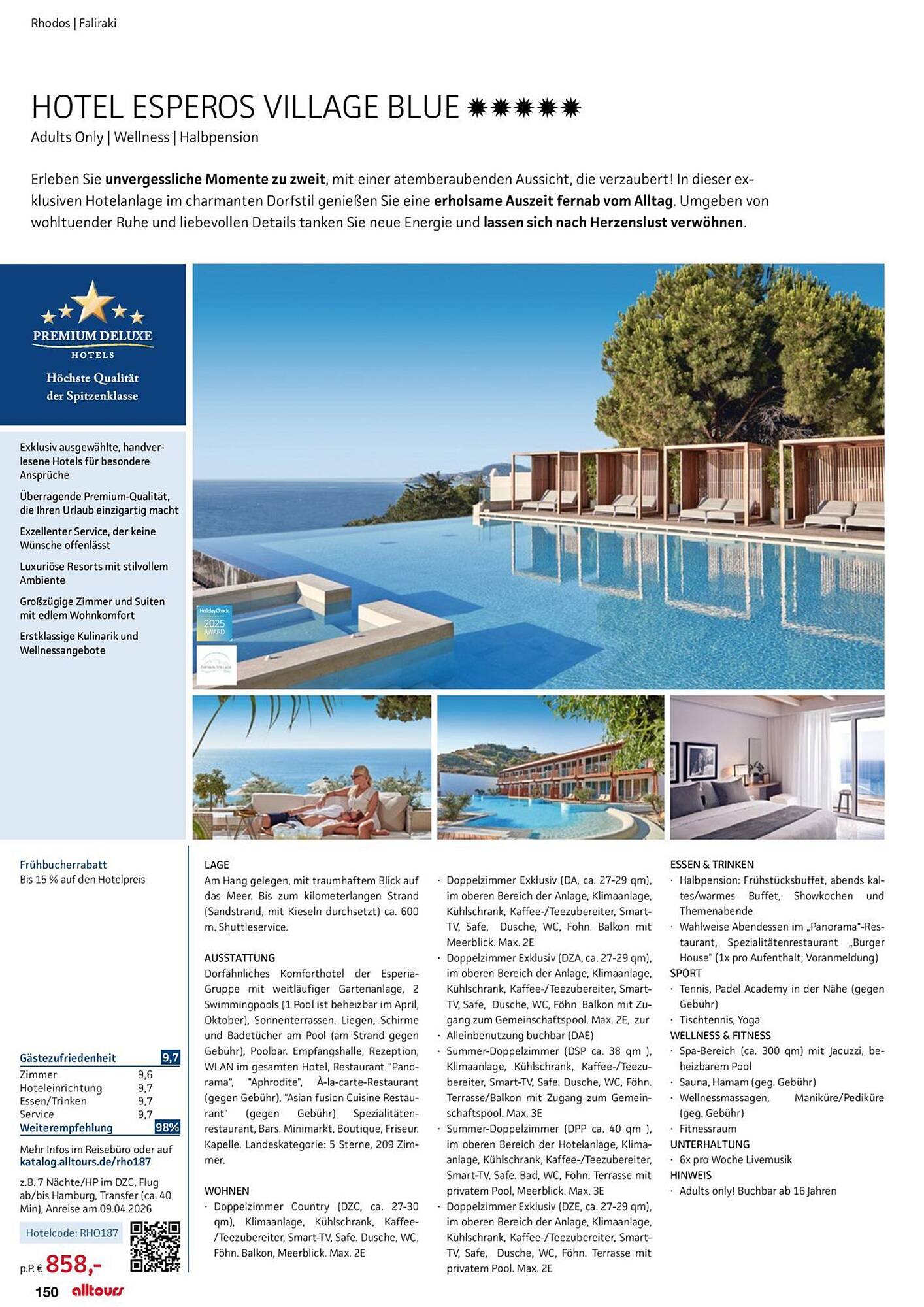 alltours Reisecenter Prospekt - Pagina 154