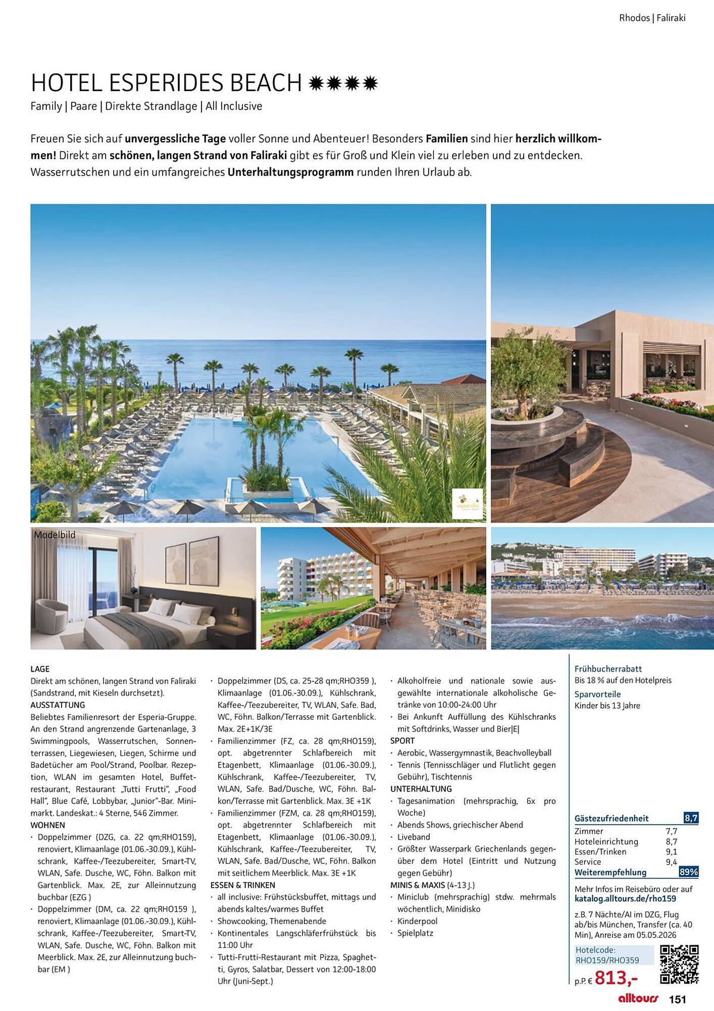 alltours Reisecenter Prospekt - Pagina 155