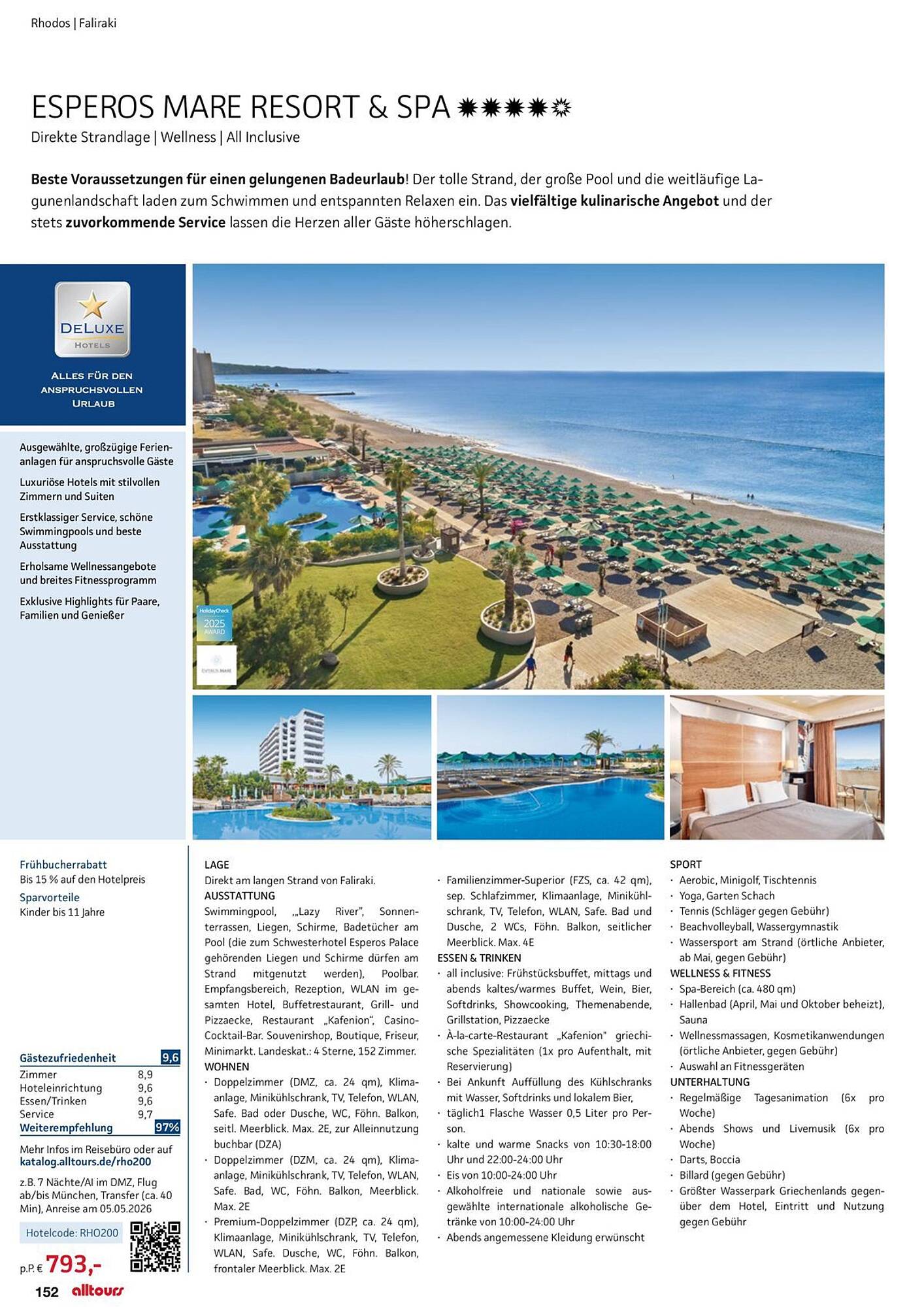 alltours Reisecenter Prospekt - Pagina 156