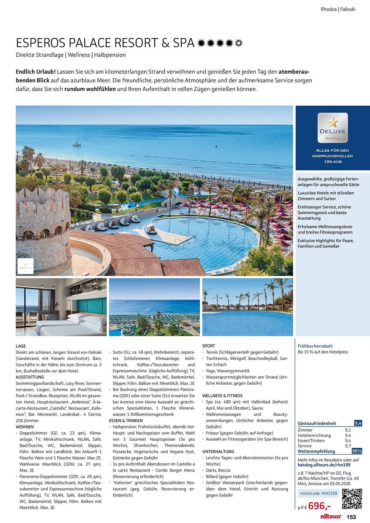 alltours Reisecenter Prospekt - Pagina 157
