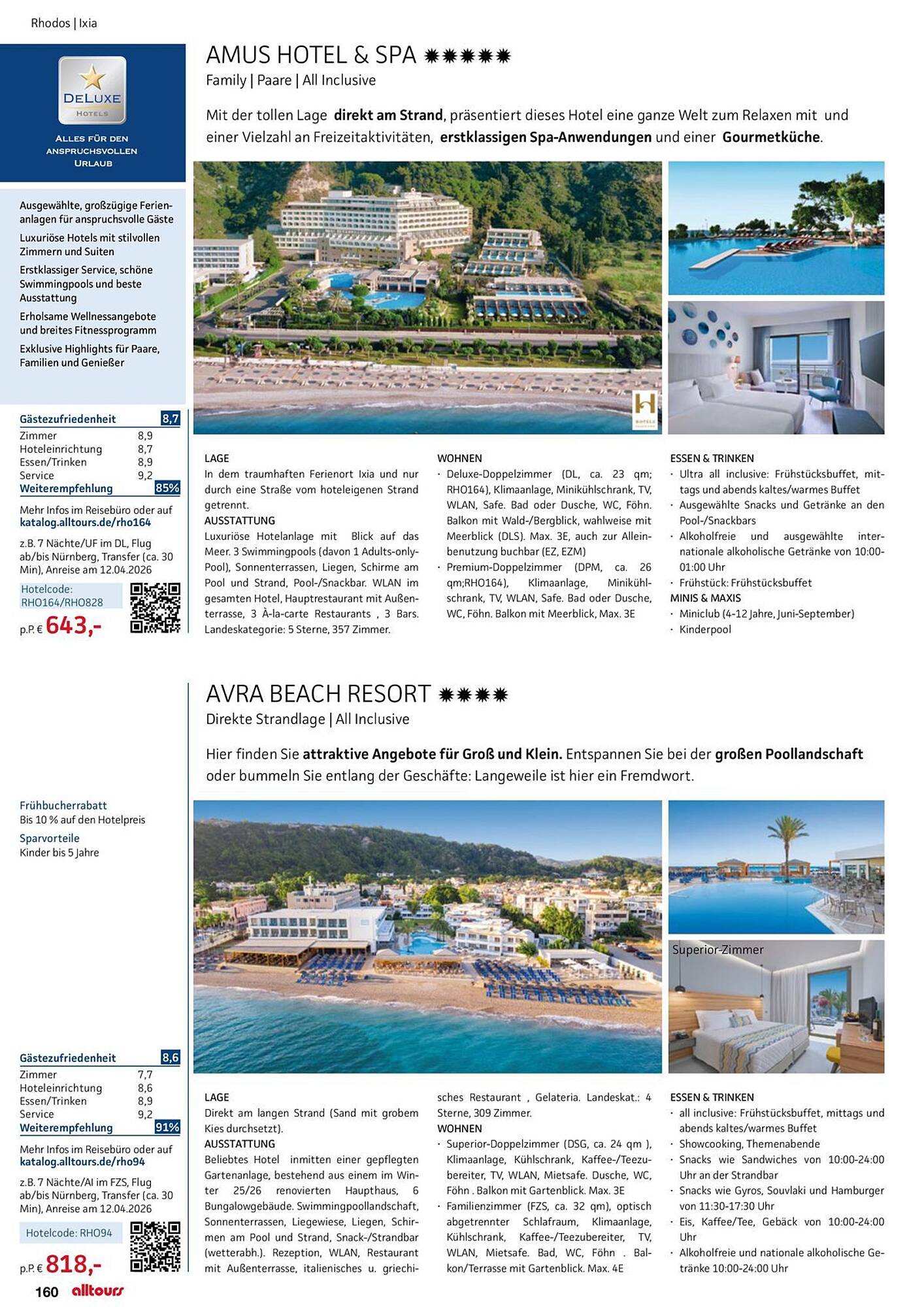 alltours Reisecenter Prospekt - Pagina 164