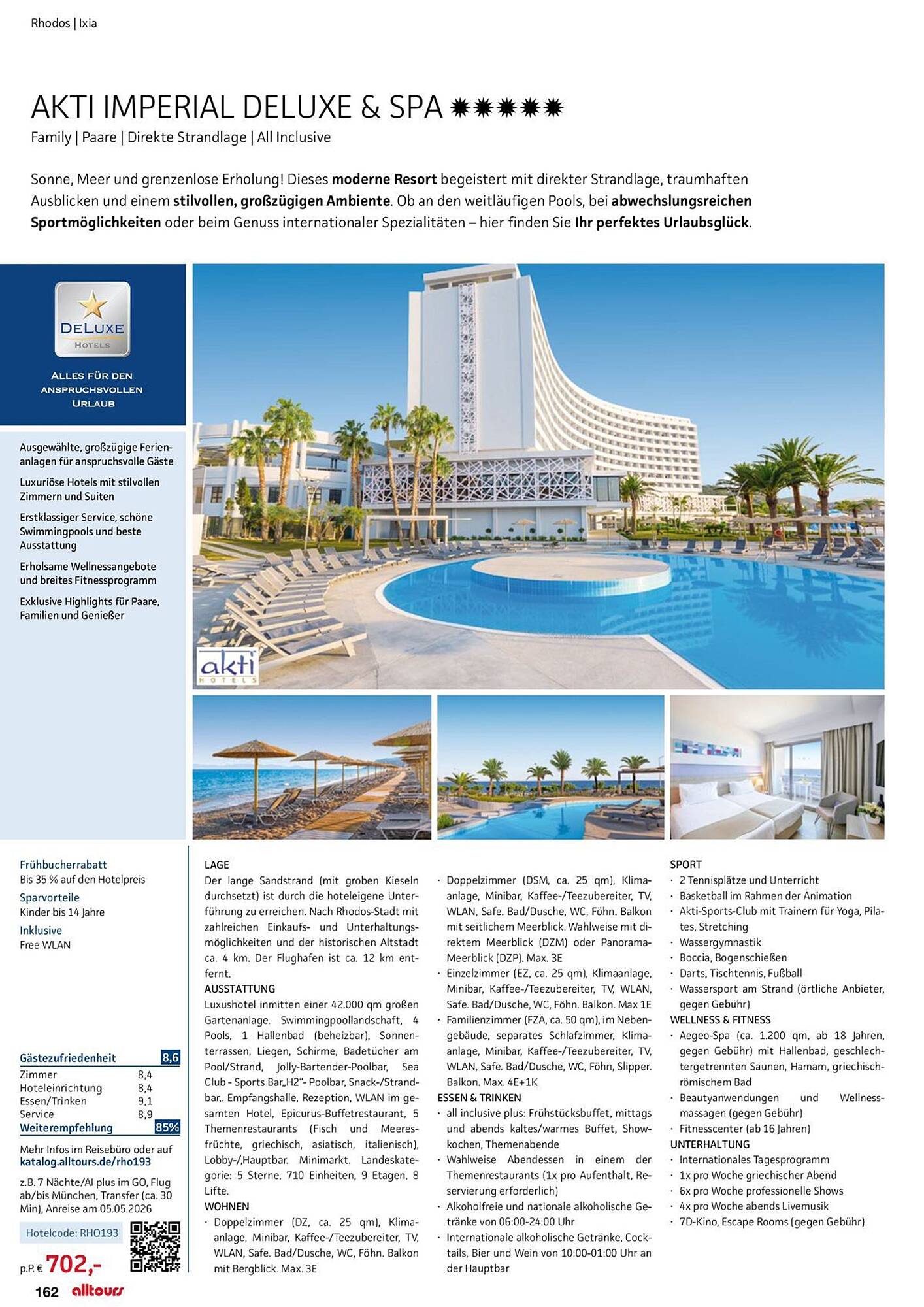 alltours Reisecenter Prospekt - Pagina 166