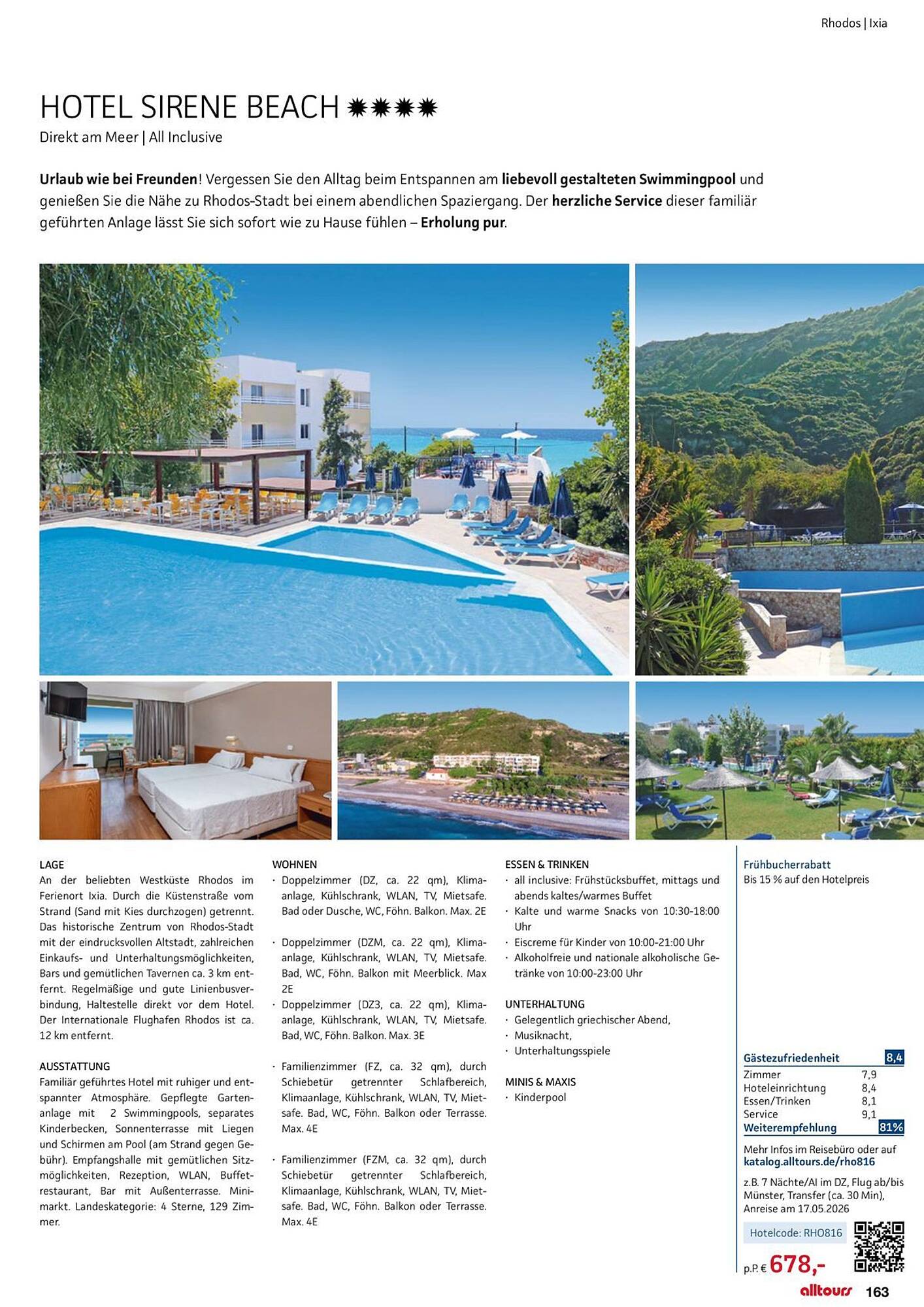 alltours Reisecenter Prospekt - Pagina 167