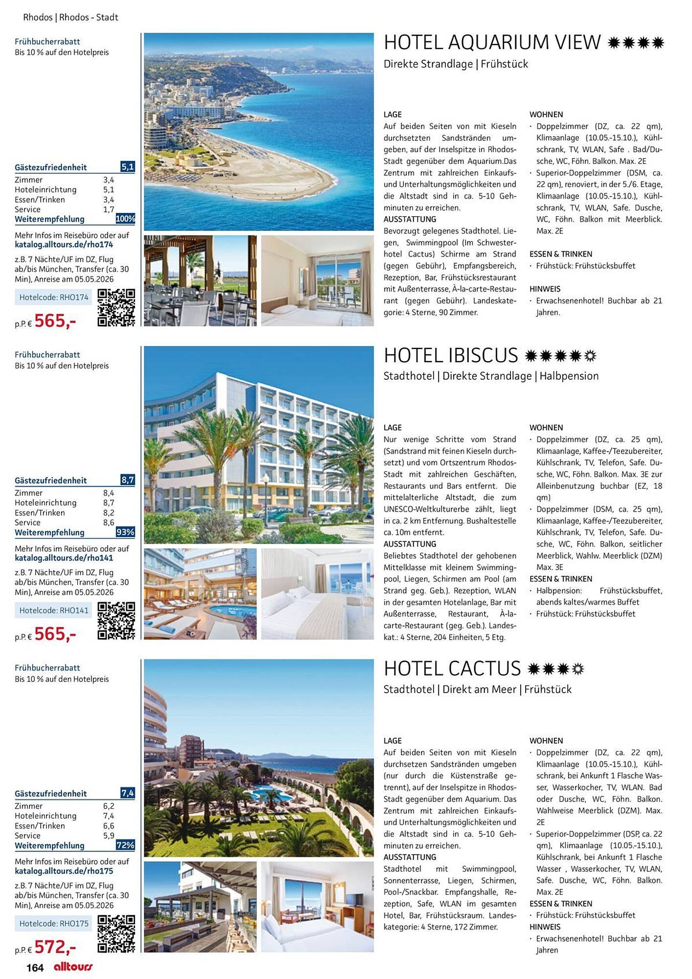 alltours Reisecenter Prospekt - Pagina 168
