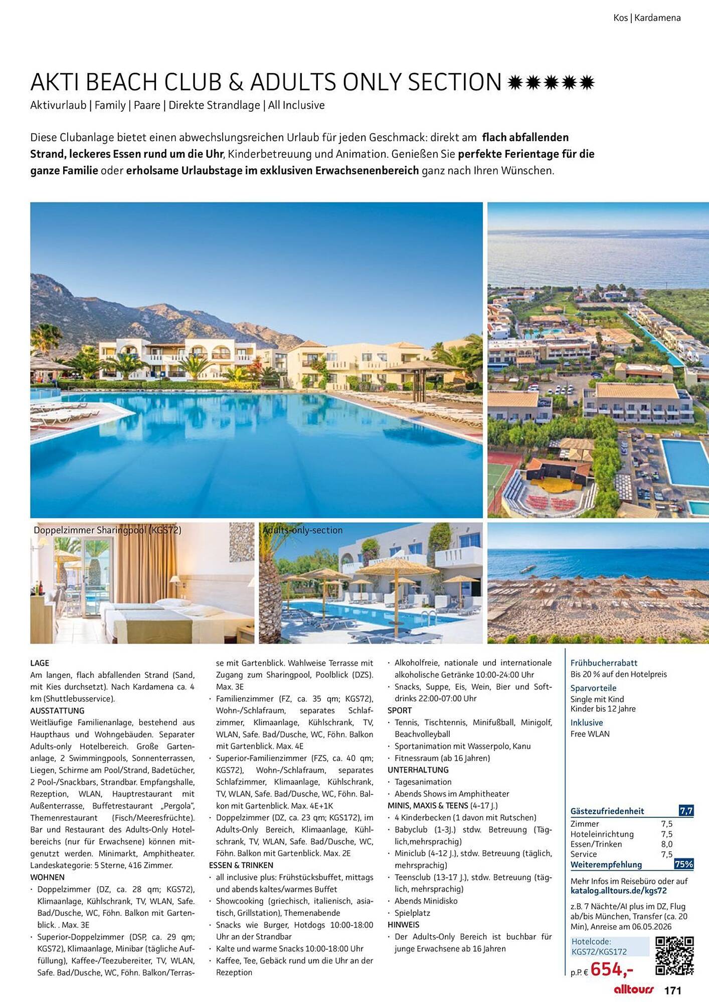alltours Reisecenter Prospekt - Pagina 175