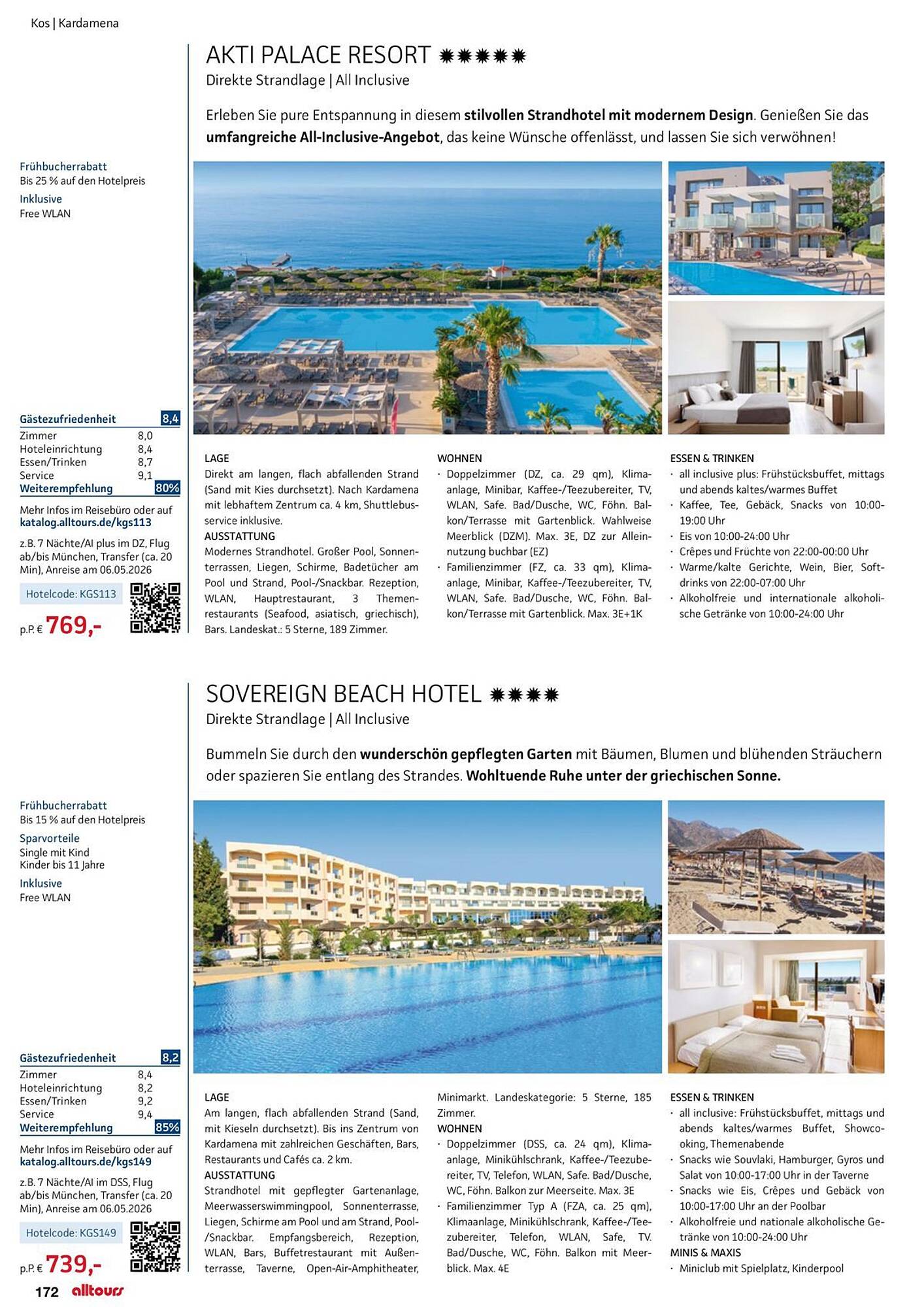 alltours Reisecenter Prospekt - Pagina 176