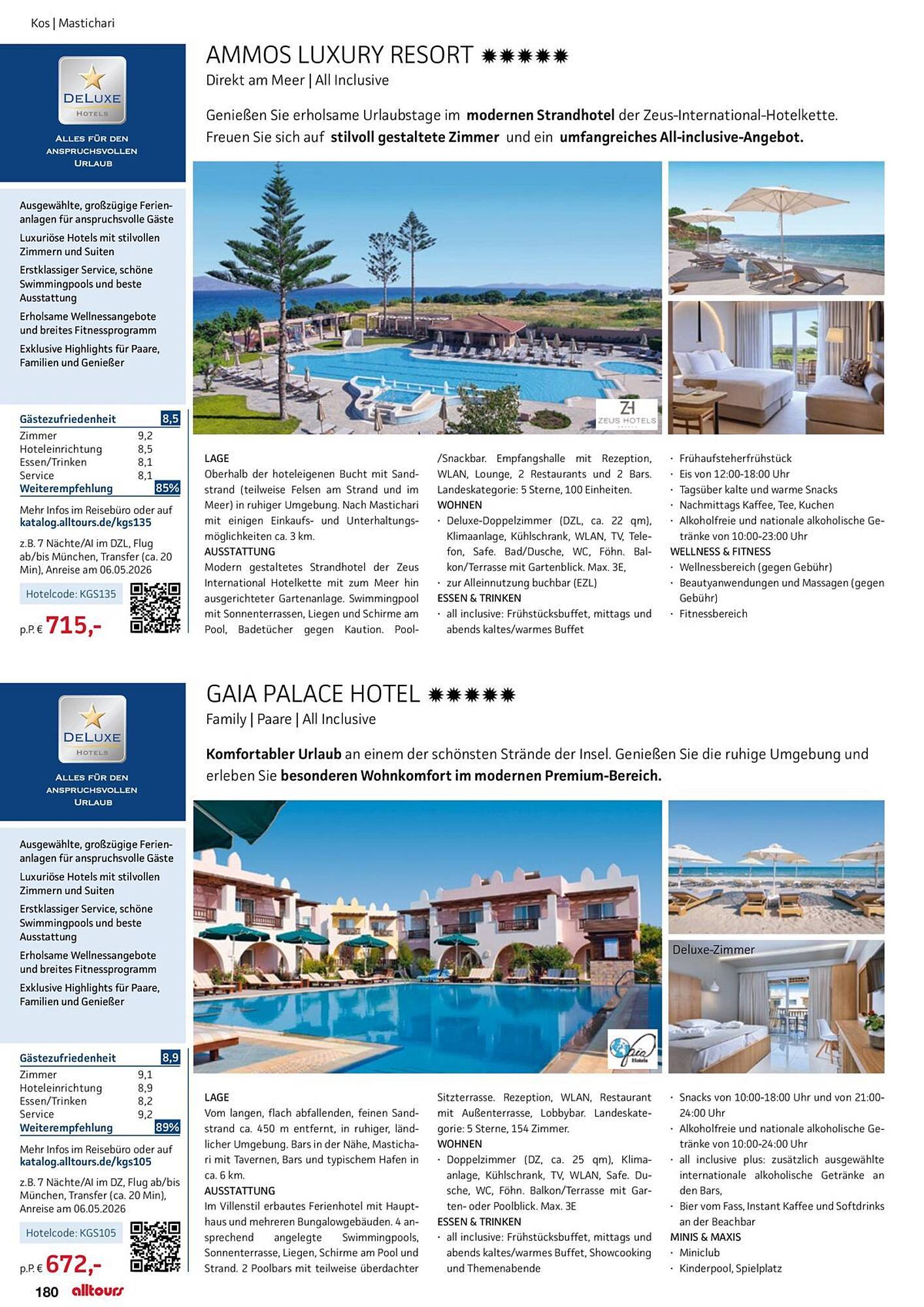 alltours Reisecenter Prospekt - Pagina 184