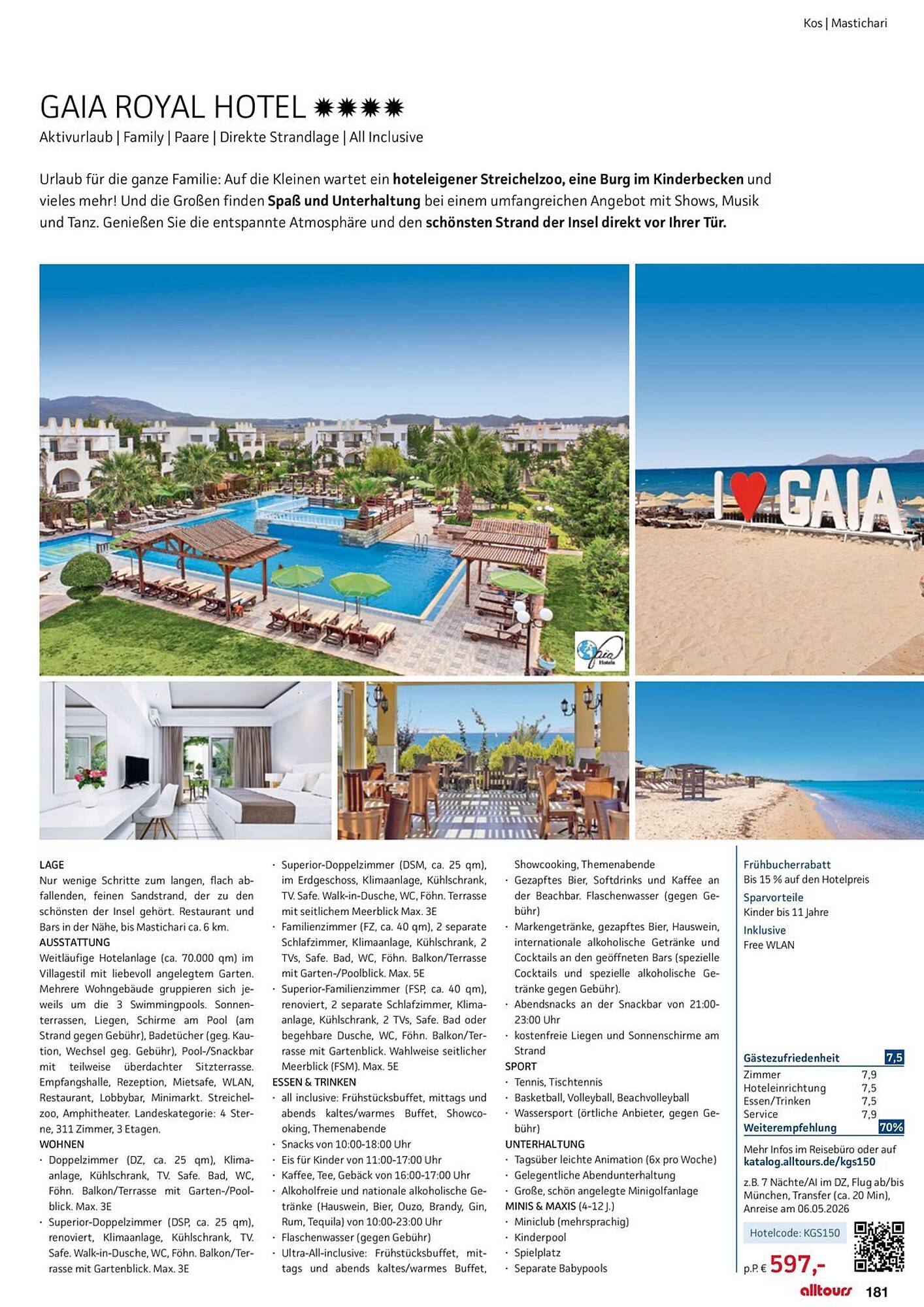 alltours Reisecenter Prospekt - Pagina 185