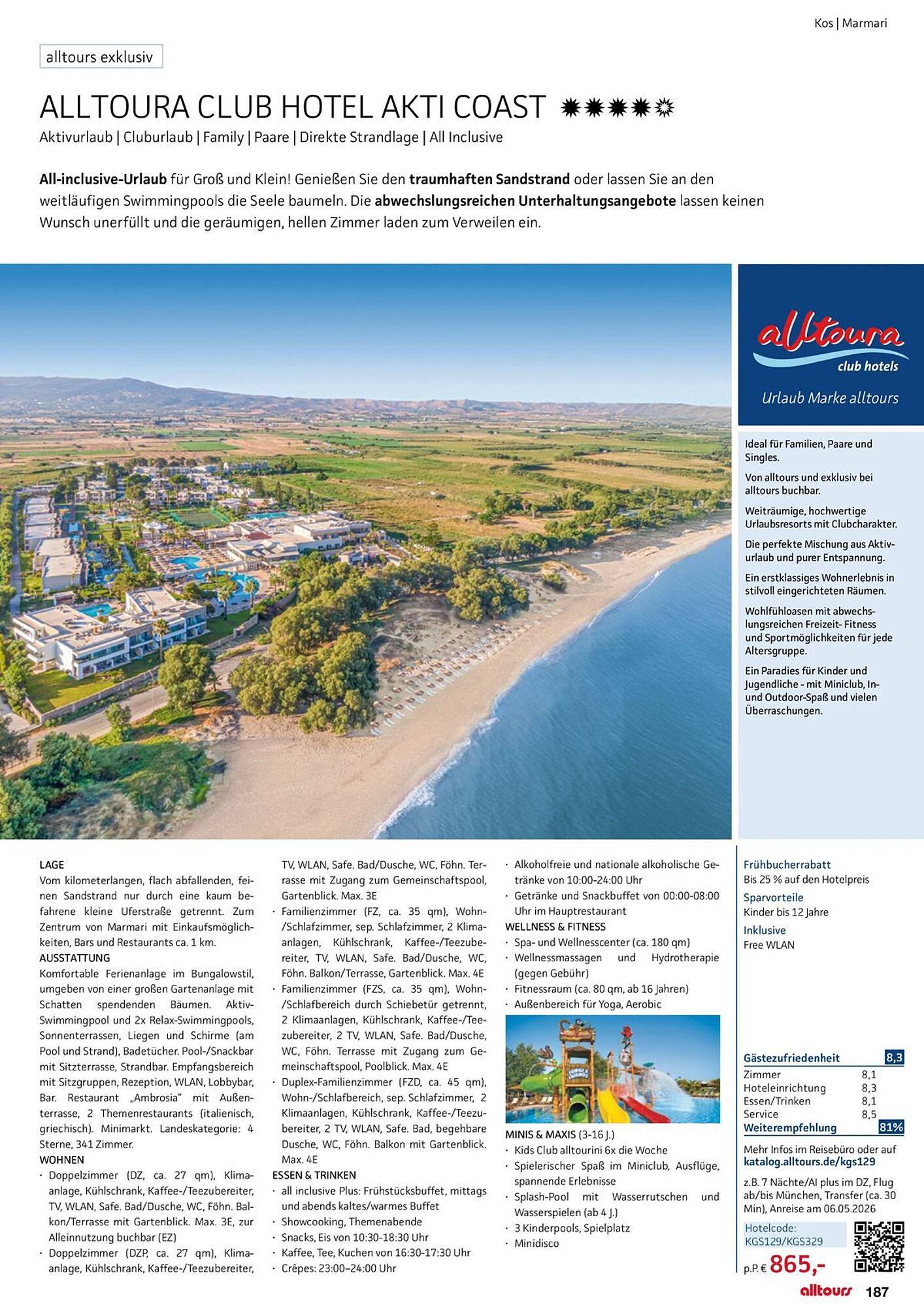 alltours Reisecenter Prospekt - Pagina 191
