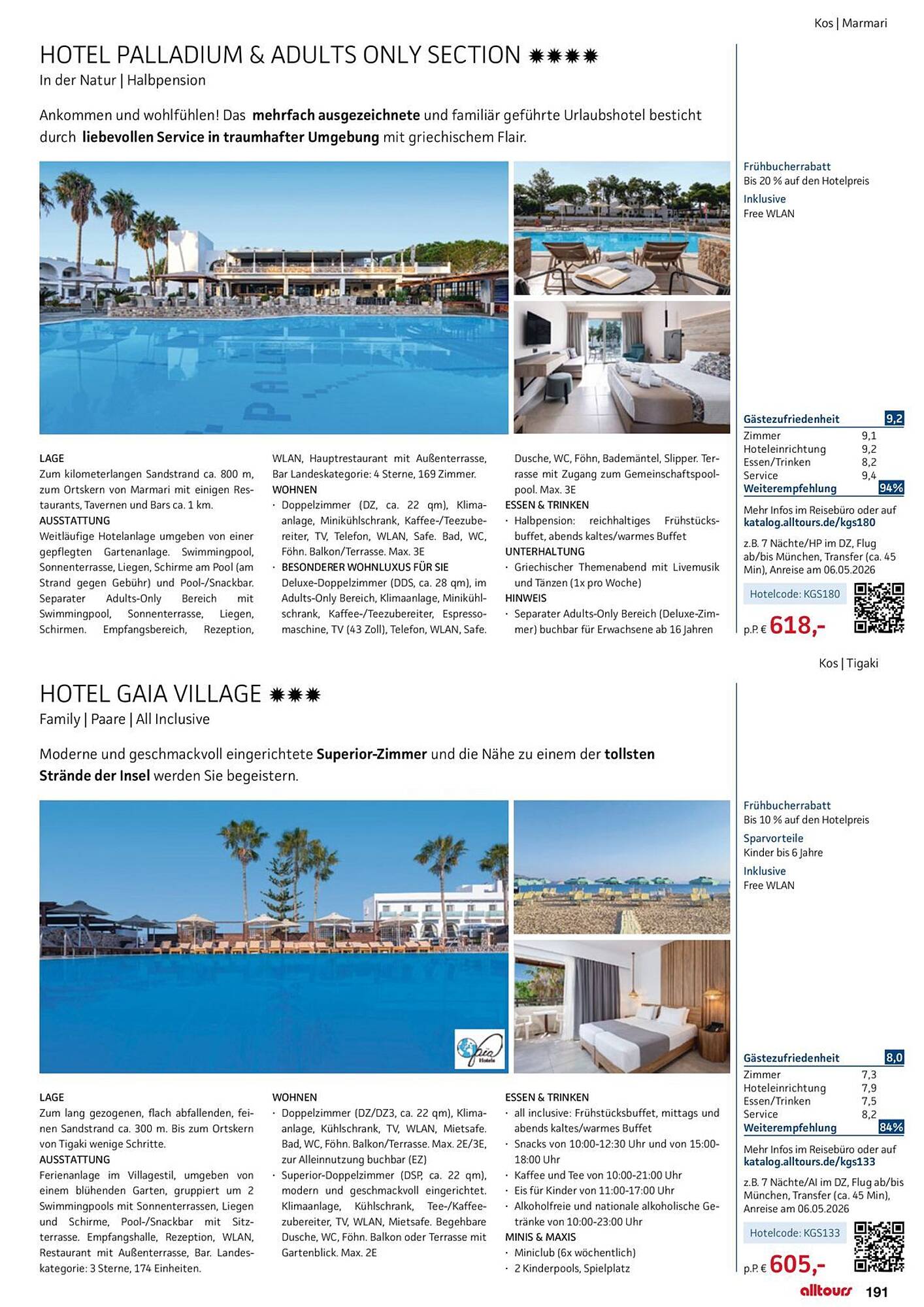 alltours Reisecenter Prospekt - Pagina 195