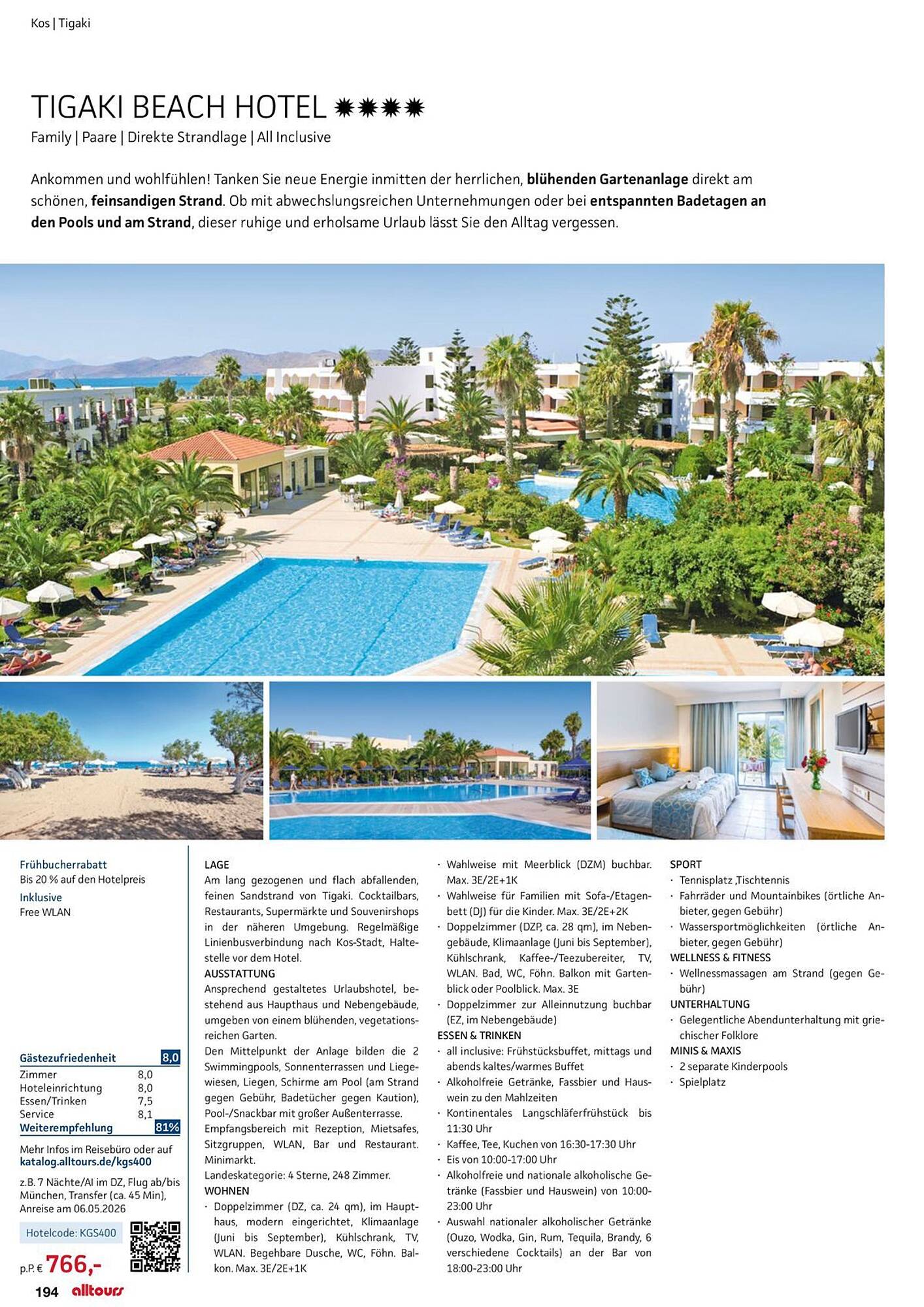 alltours Reisecenter Prospekt - Pagina 198