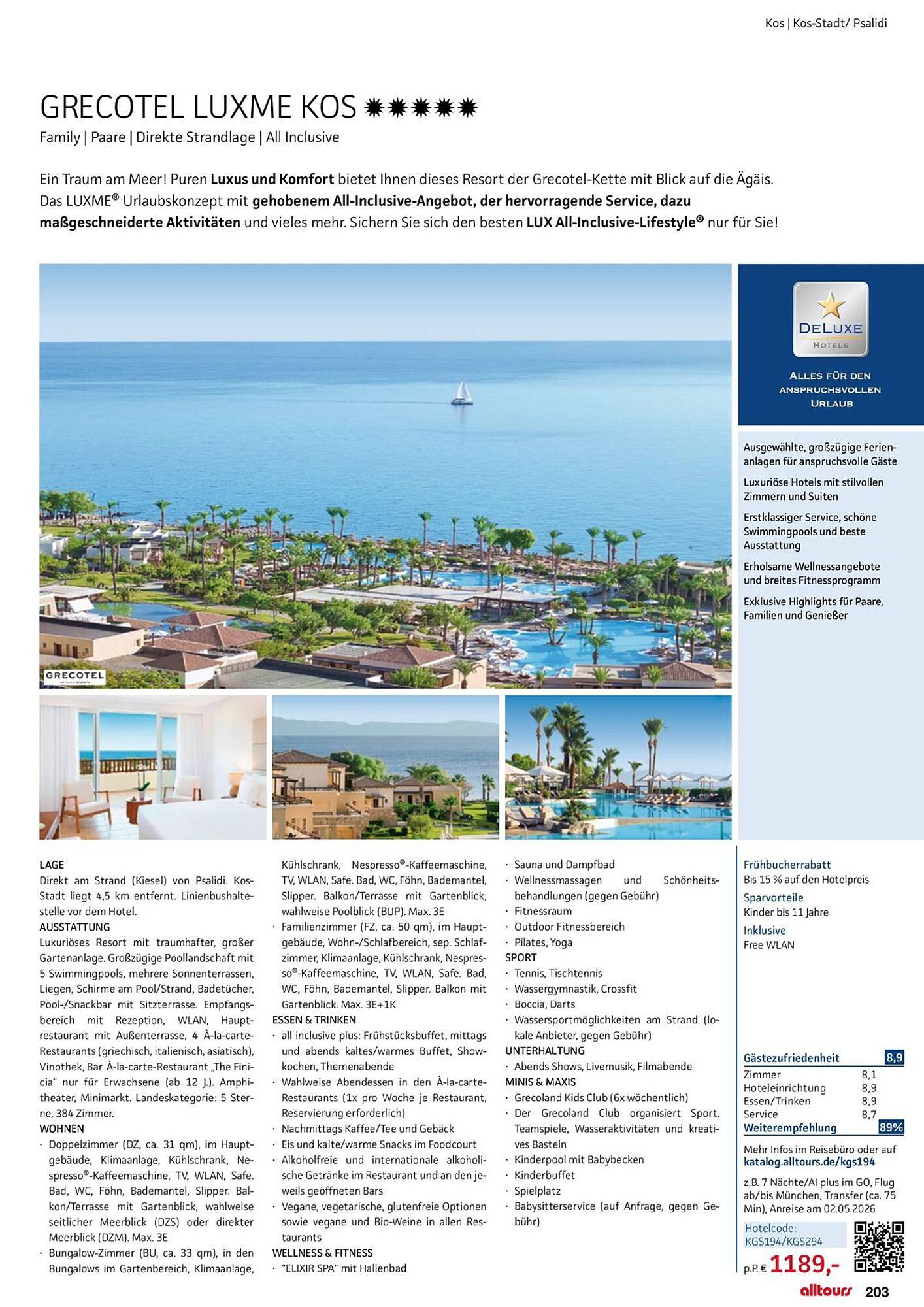 alltours Reisecenter Prospekt - Pagina 207