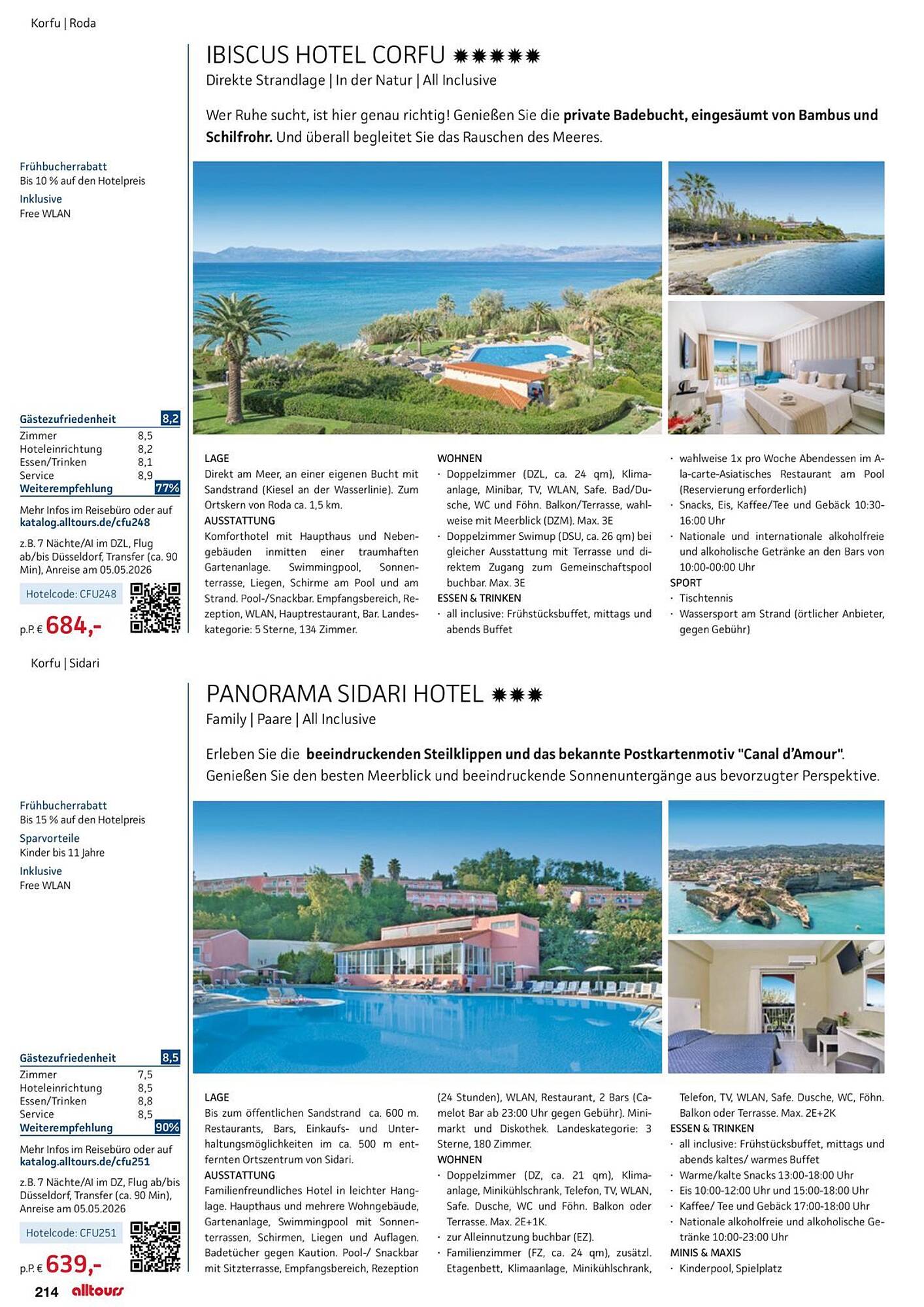 alltours Reisecenter Prospekt - Pagina 218