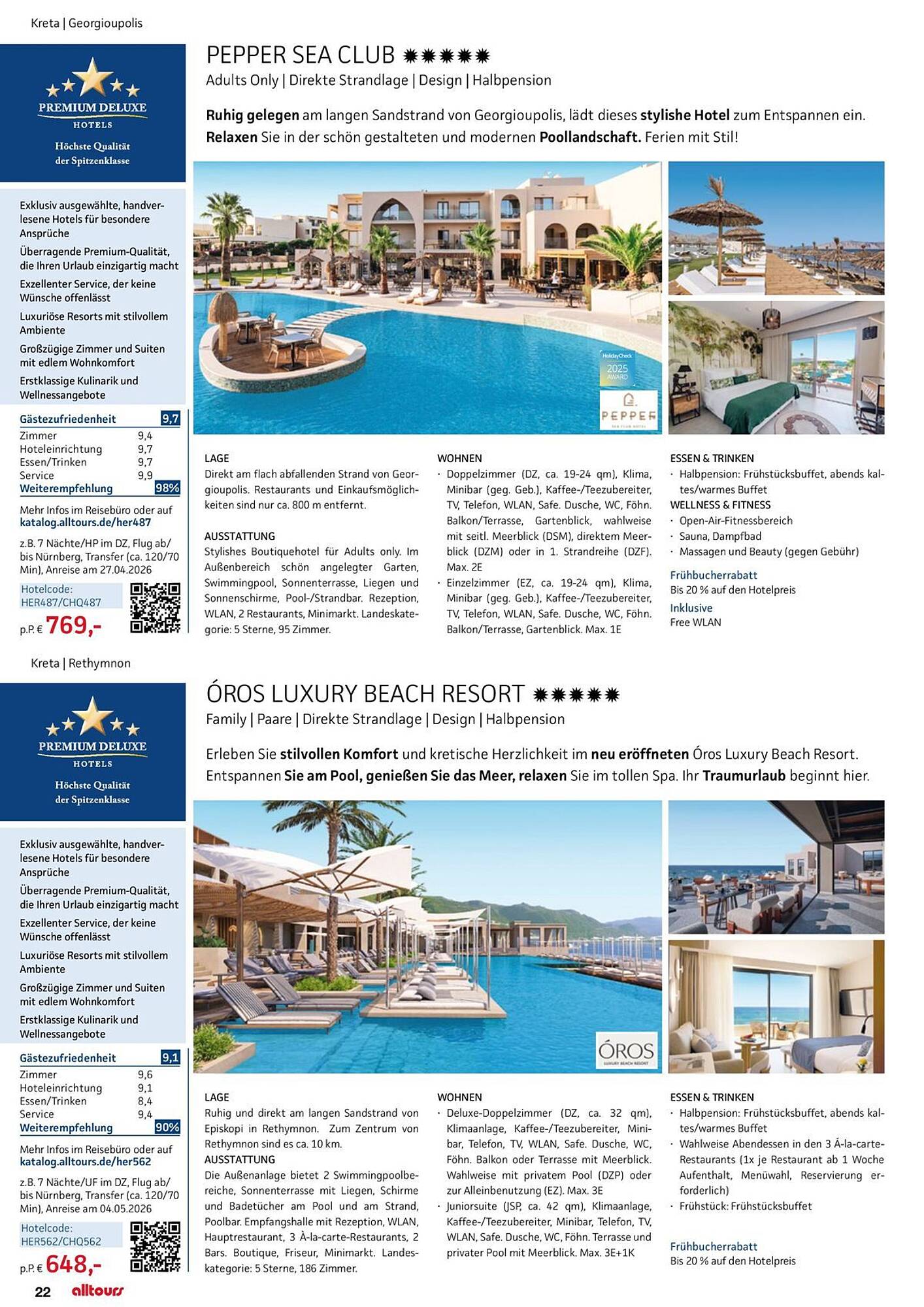alltours Reisecenter Prospekt - Pagina 22