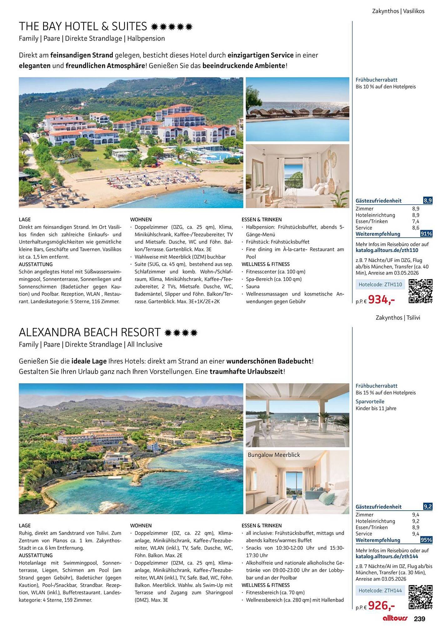 alltours Reisecenter Prospekt - Pagina 243