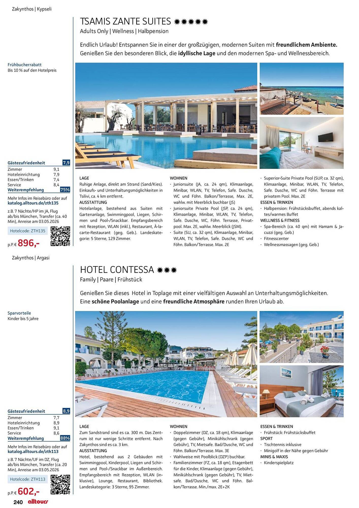 alltours Reisecenter Prospekt - Pagina 244