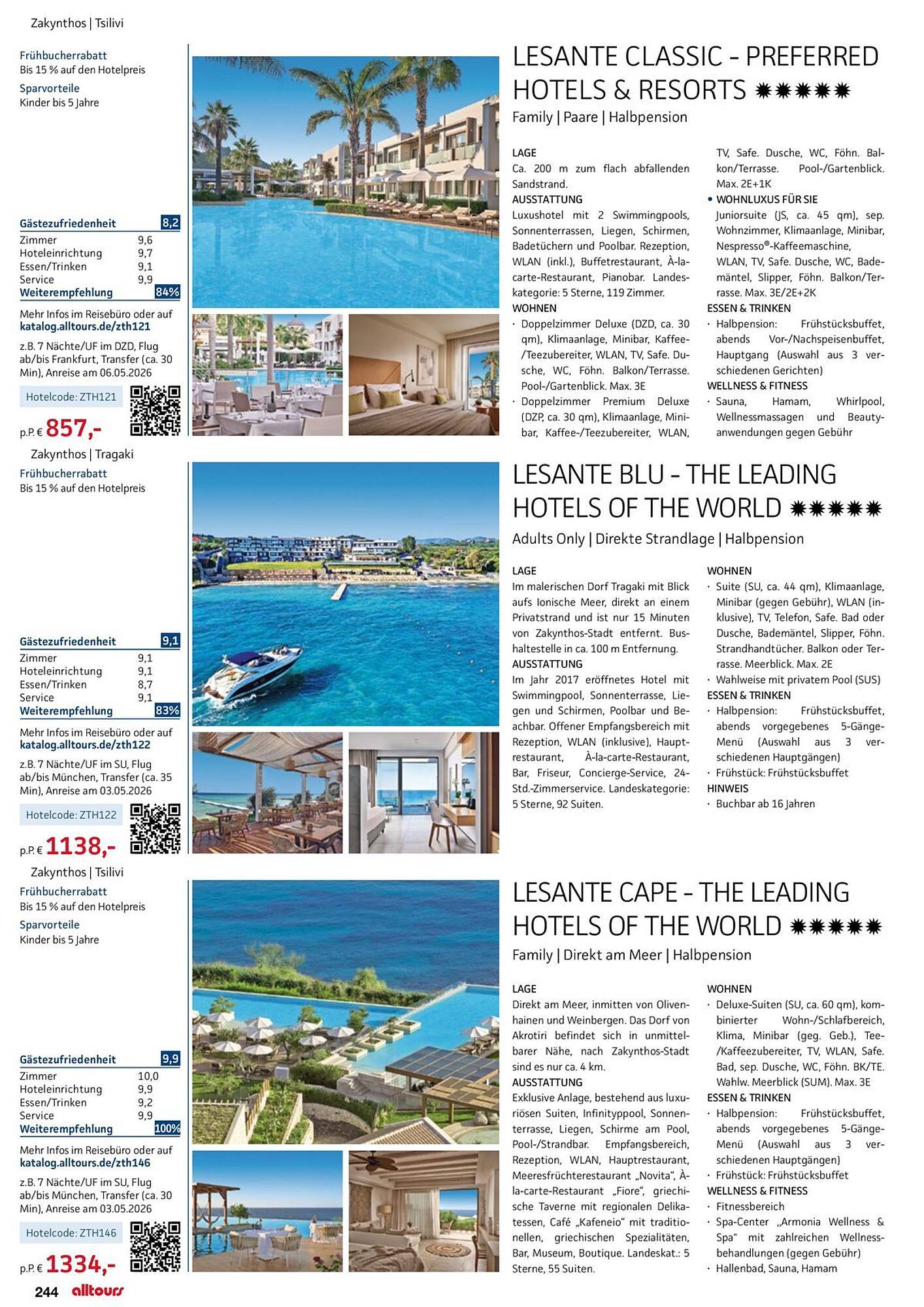 alltours Reisecenter Prospekt - Pagina 248
