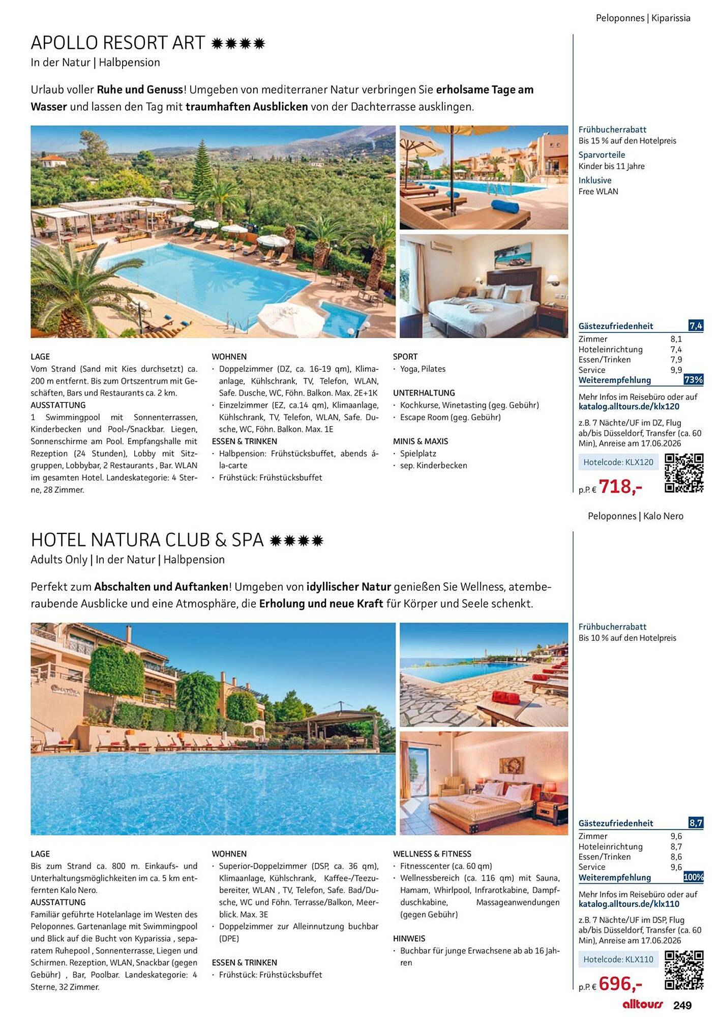 alltours Reisecenter Prospekt - Pagina 253