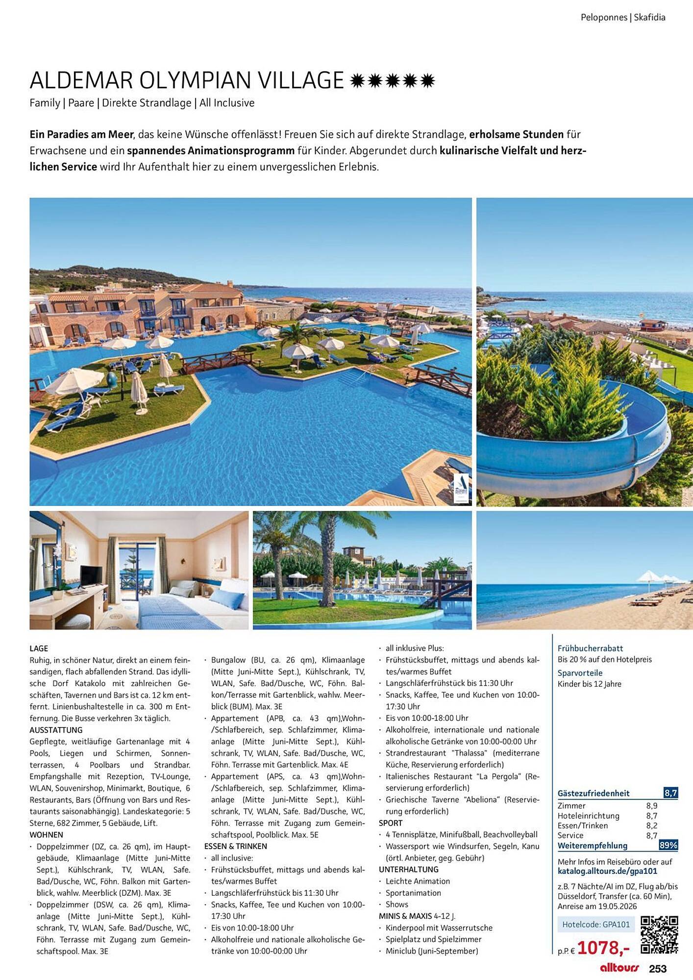 alltours Reisecenter Prospekt - Pagina 257