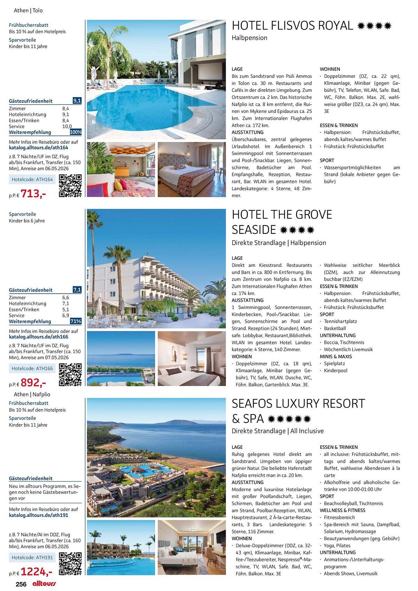 alltours Reisecenter Prospekt - Pagina 260