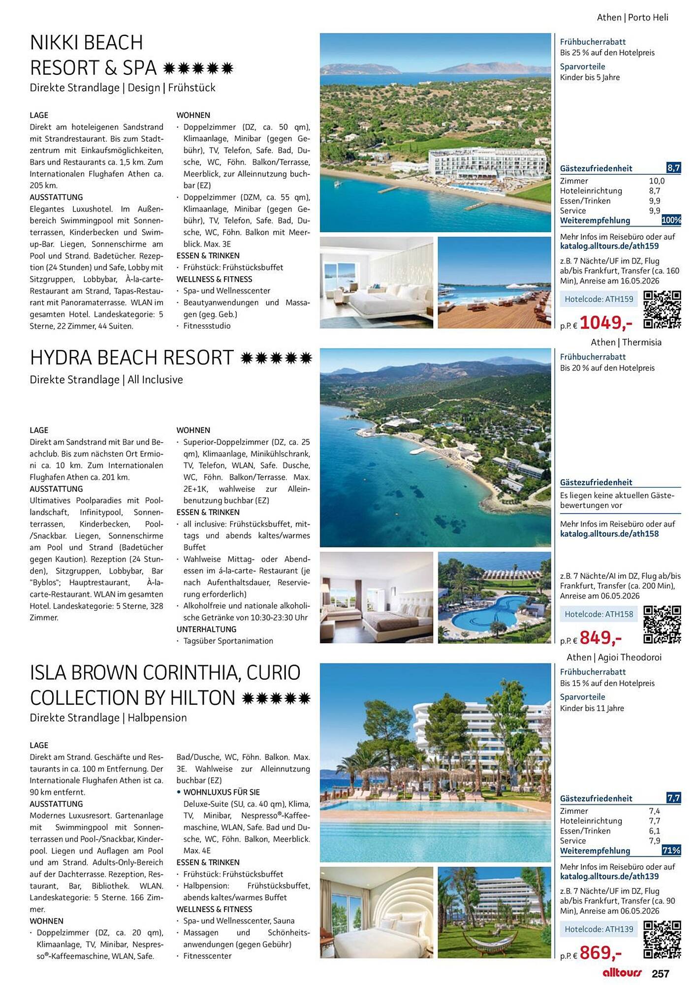 alltours Reisecenter Prospekt - Pagina 261
