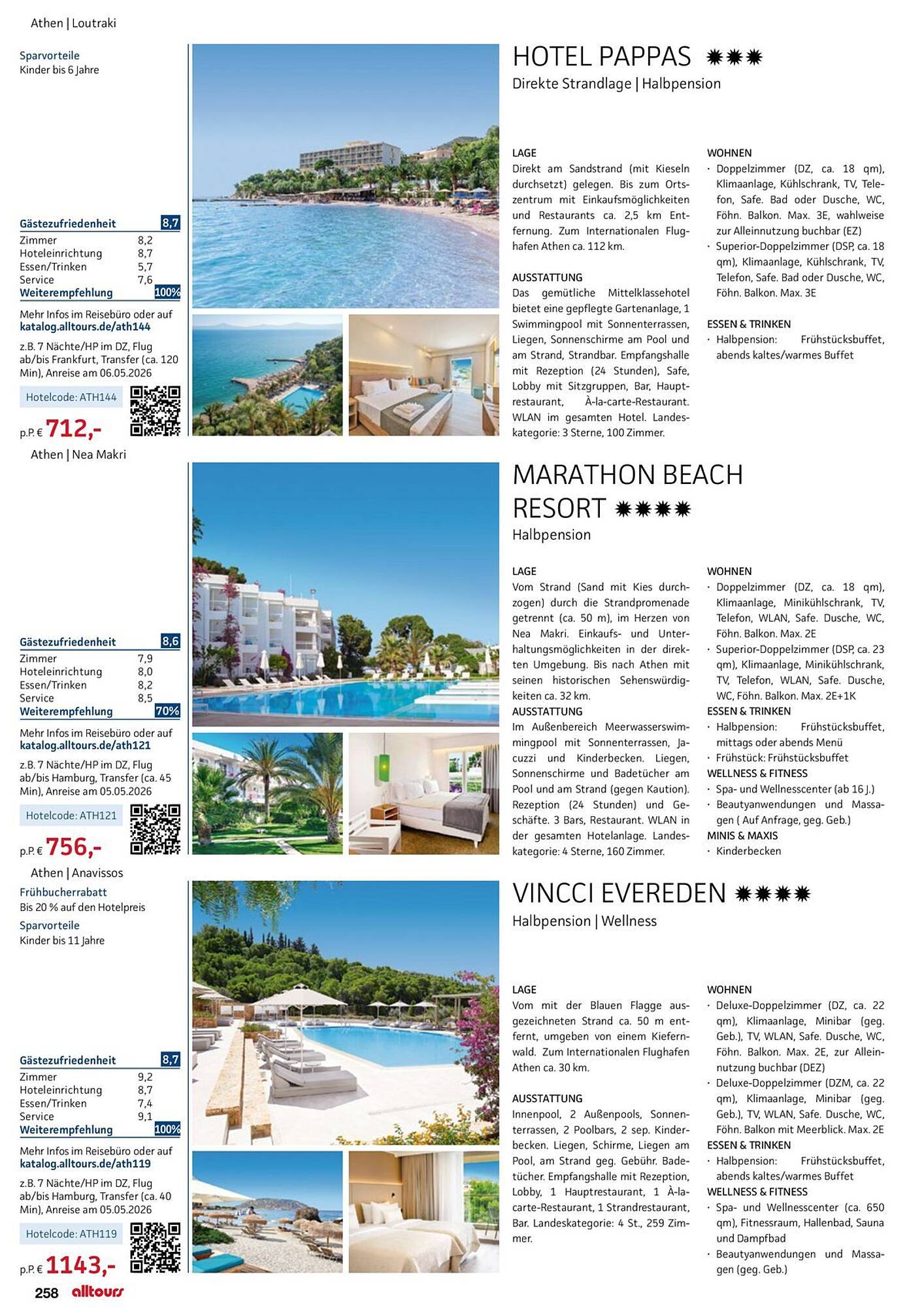 alltours Reisecenter Prospekt - Pagina 262
